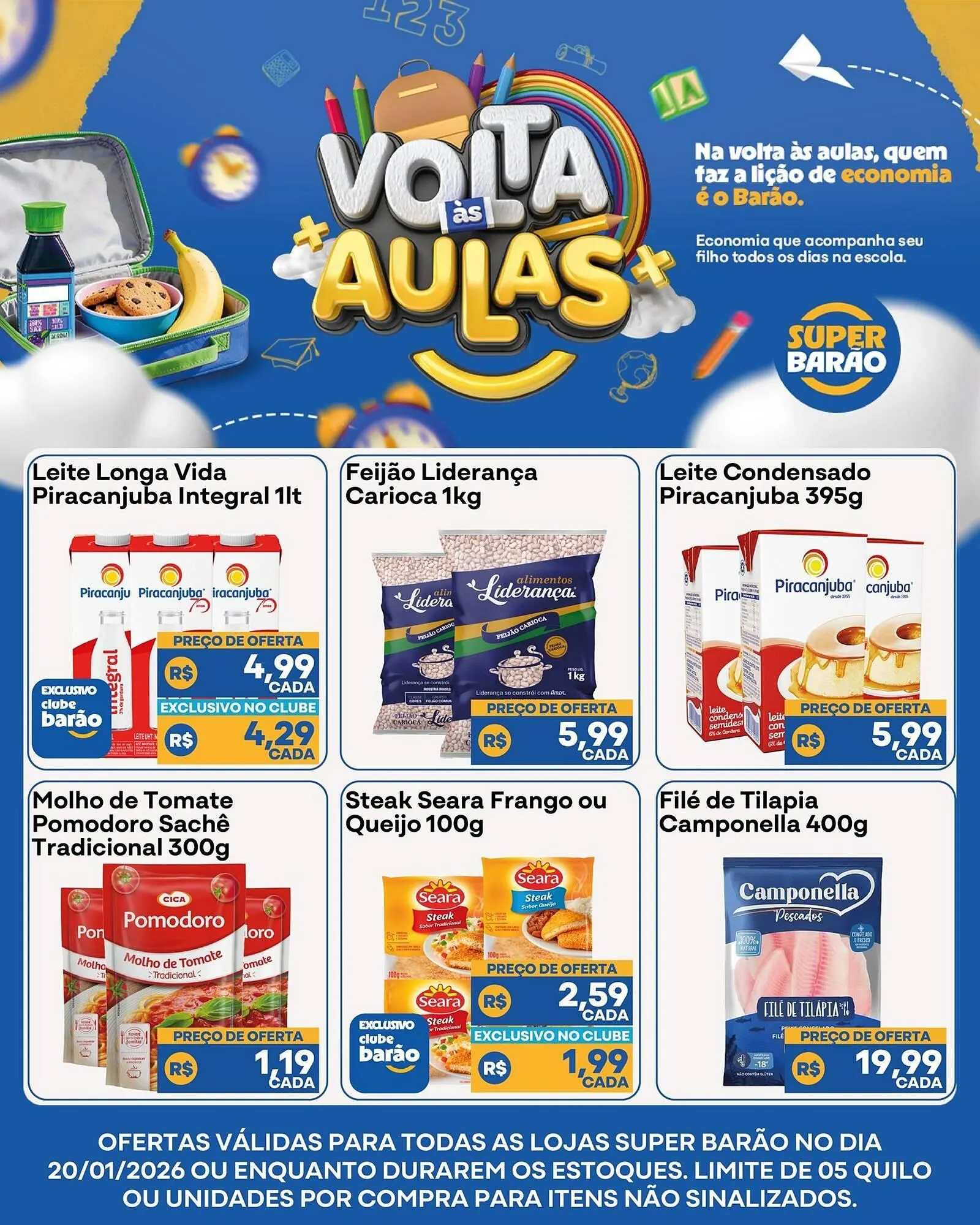 Encarte de Catálogo Super Barão 20 de janeiro até 20 de janeiro 2026 - Pagina 1