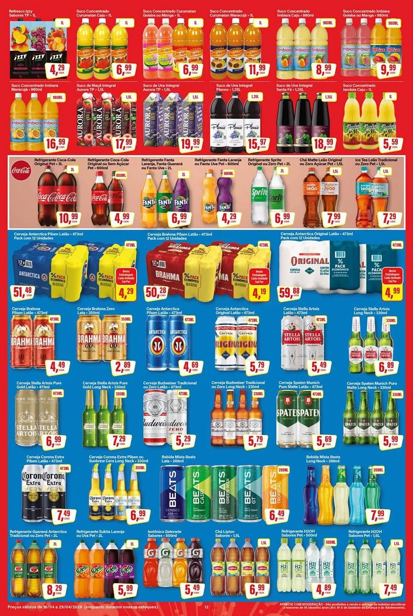Encarte de Encarte Rede Supermarket 16 de abril até 29 de abril 2026 - Pagina 12