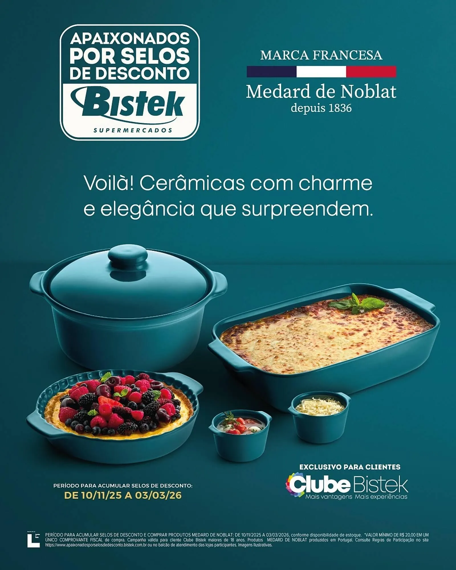 Encarte de Encarte Bistek Supermercados 10 de novembro até 15 de novembro 2025 - Pagina 1