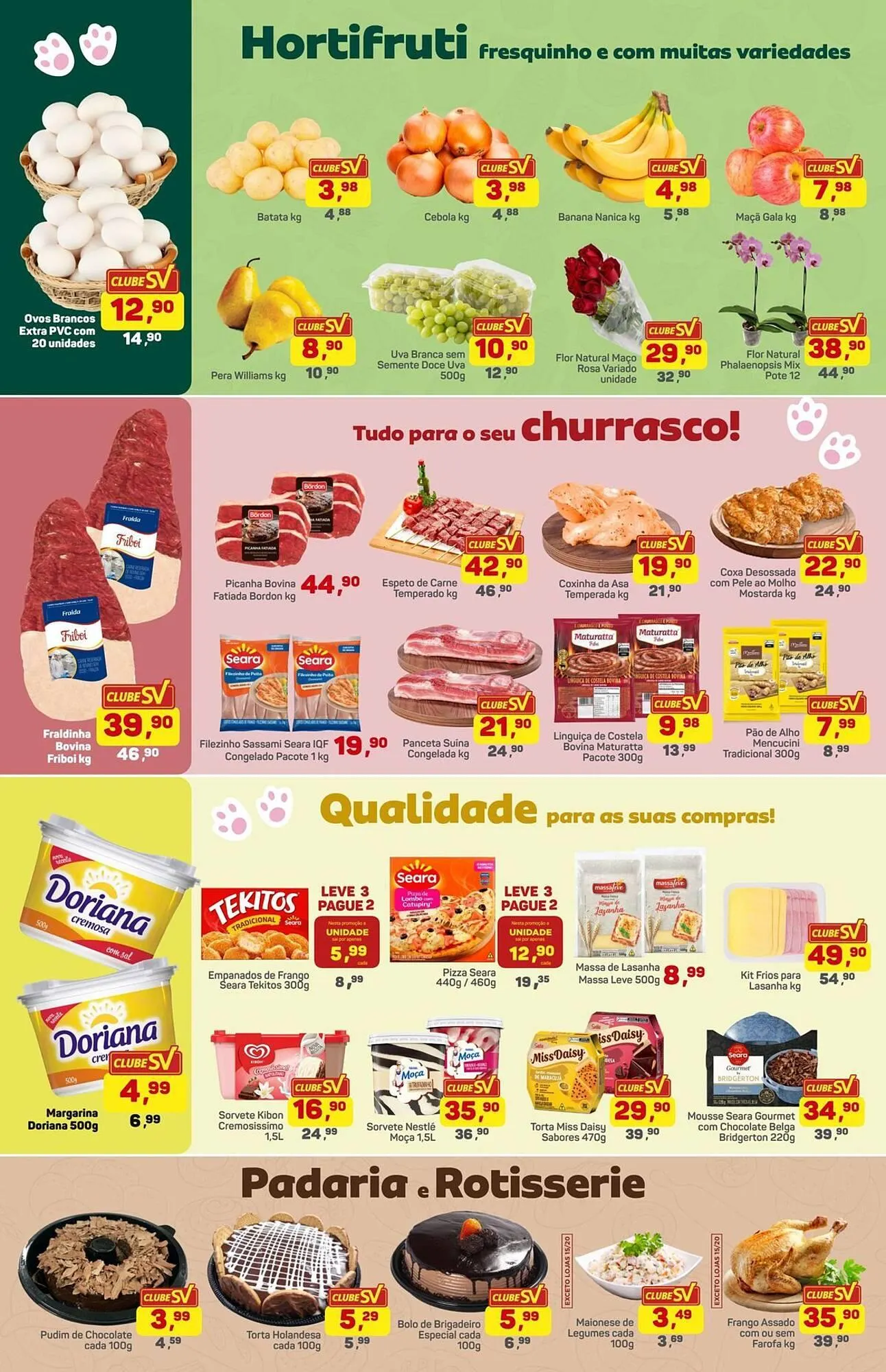 Encarte de Catálogo Supermercados São Vicente 3 de abril até 5 de abril 2026 - Pagina 2