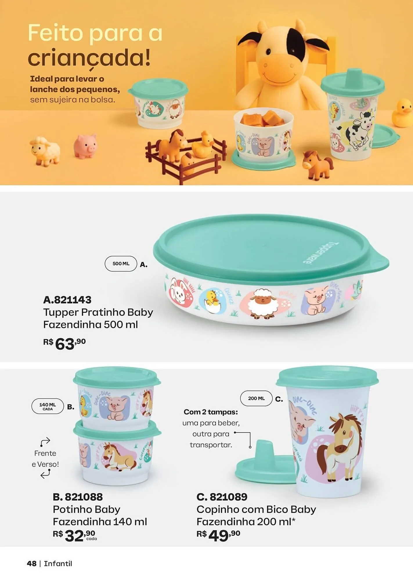 Encarte de Catálogo Tupperware 8 de maio até 31 de maio 2026 - Pagina 48
