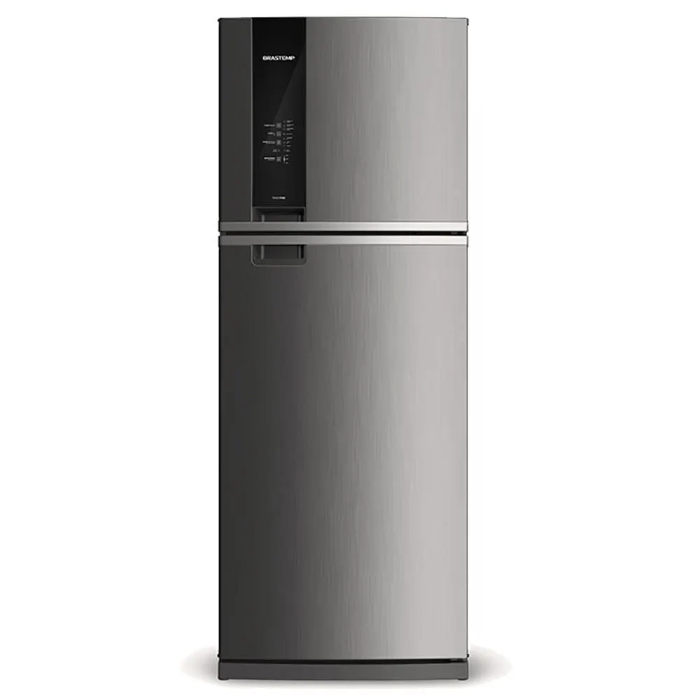 Refrigerador de 02 Portas Brastemp Frost Free com 462 Litros com Turbo Control Inox - BRM56