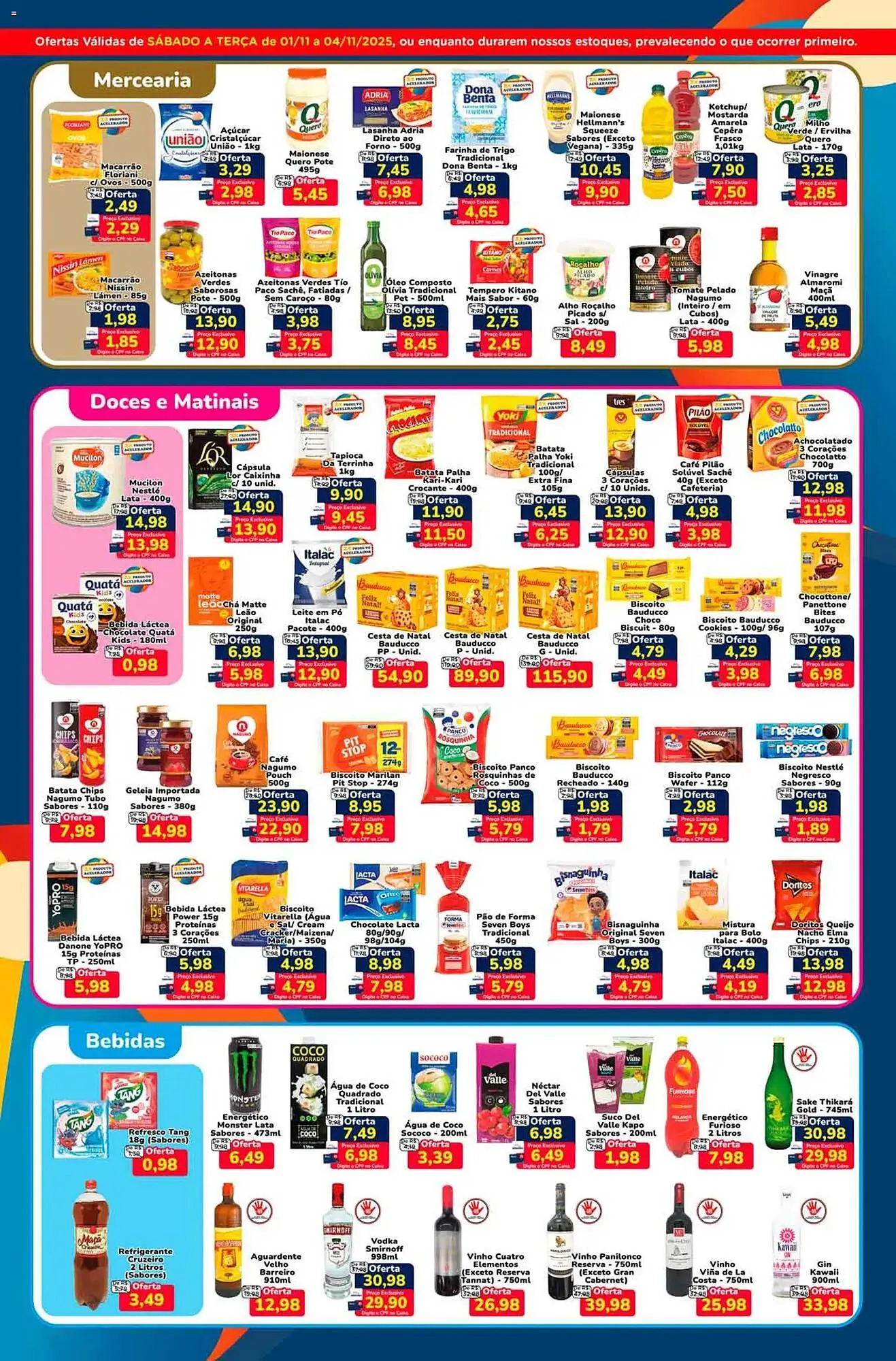 Encarte de Folheto Nagumo 1 de novembro até 4 de novembro 2025 - Pagina 3