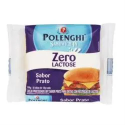 Queijo Sandw Poleng 144g Prato Zero