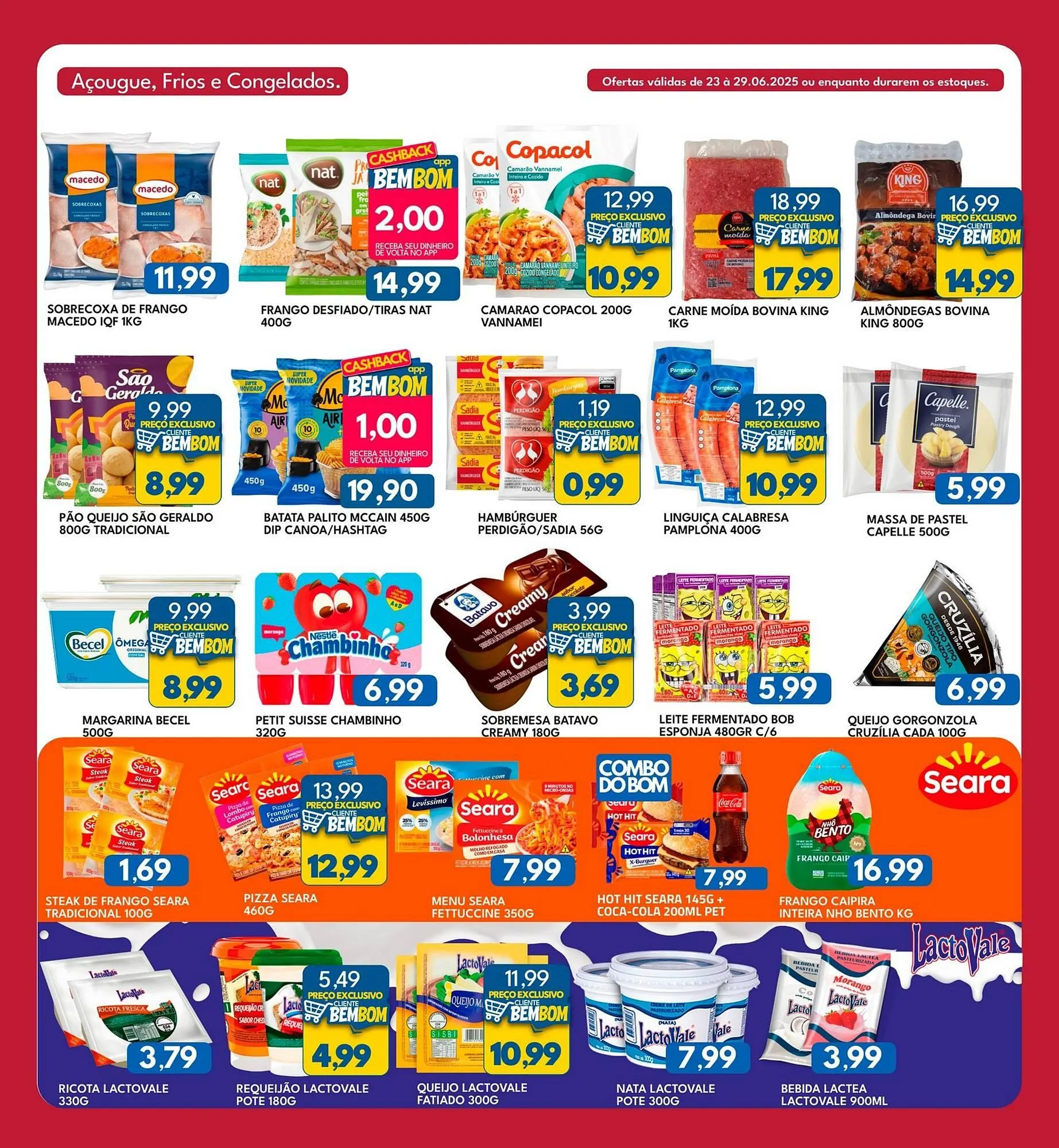 Encarte de Catálogo Rancho Bom Supermercados 23 de junho até 29 de junho 2025 - Pagina 5