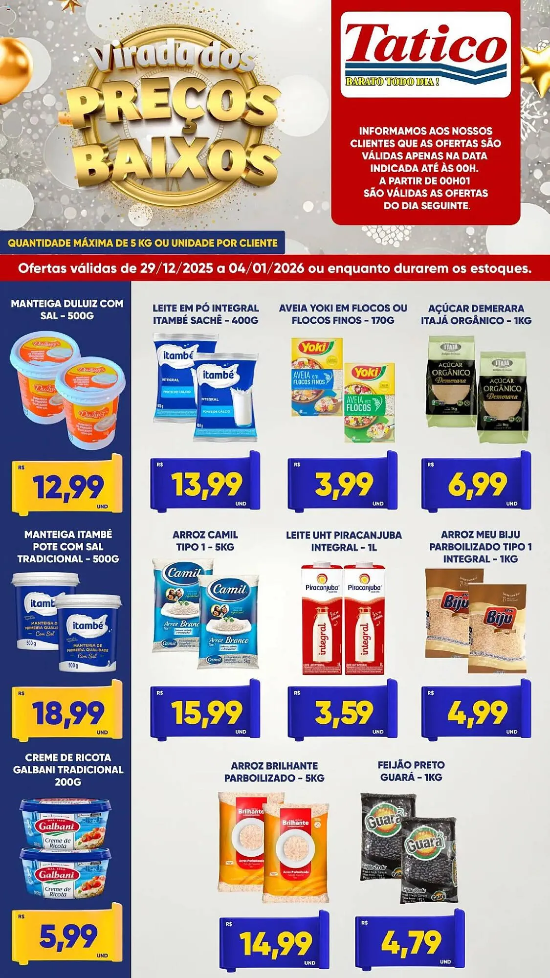 Encarte de Tabloide Tatico 29 de dezembro até 4 de janeiro 2026 - Pagina 2
