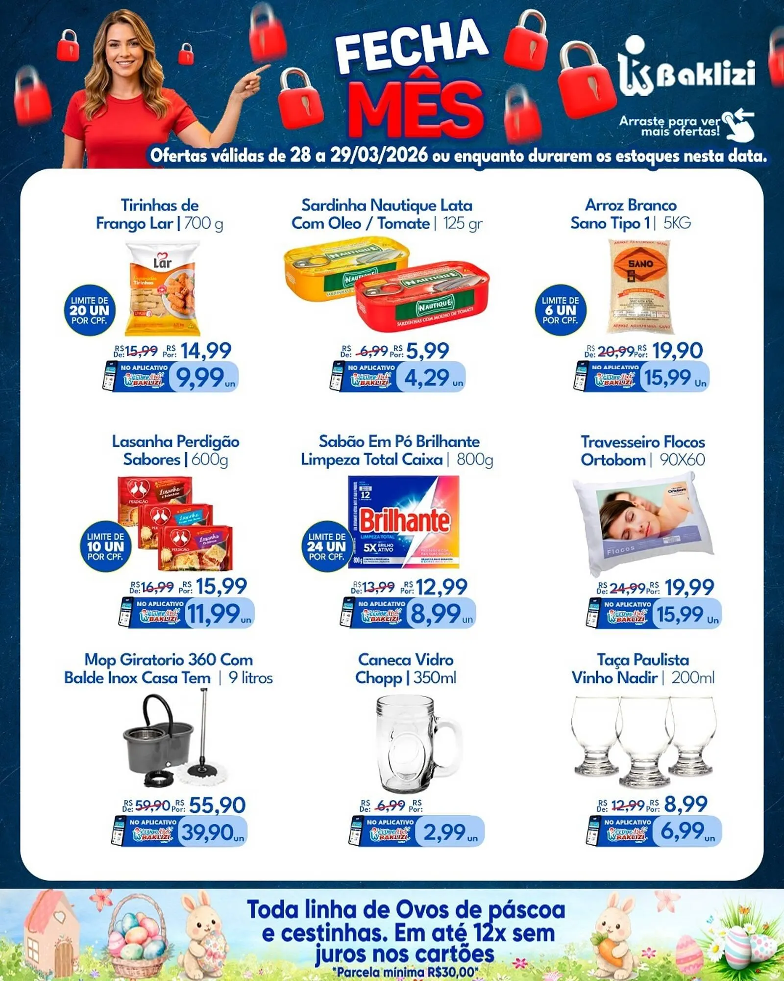 Encarte de Catálogo Supermercados Baklizi 28 de março até 29 de março 2026 - Pagina 2