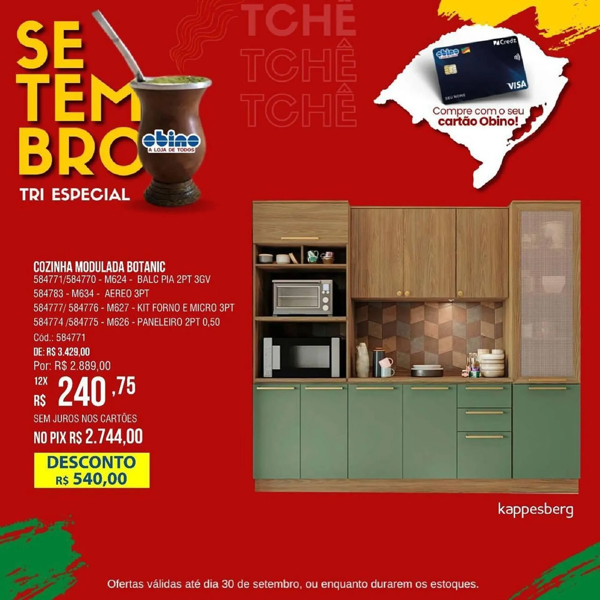 Encarte de Catálogo Lojas Obino 28 de junho até 30 de setembro 2025 - Pagina 3