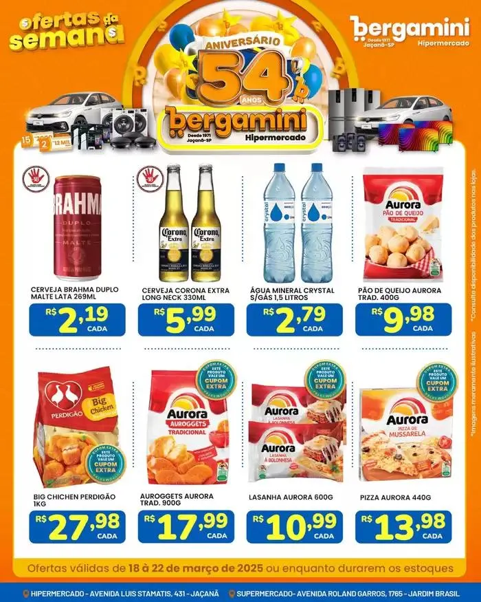Encarte de Encarte Supermercado Bergamini 18 de março até 22 de março 2025 - Pagina 6