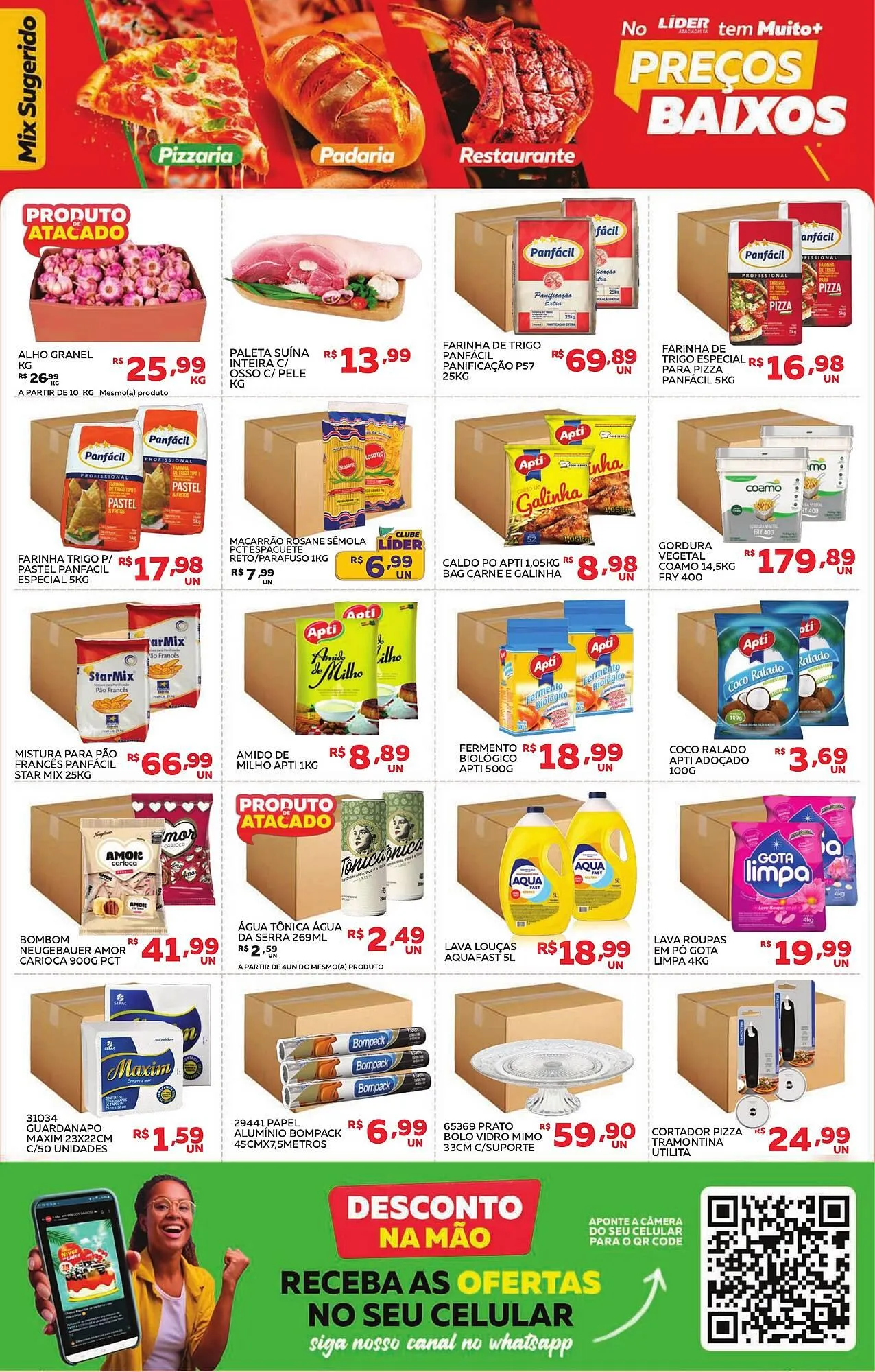 Encarte de Catálogo Lider Atacadista 7 de julho até 13 de julho 2025 - Pagina 3