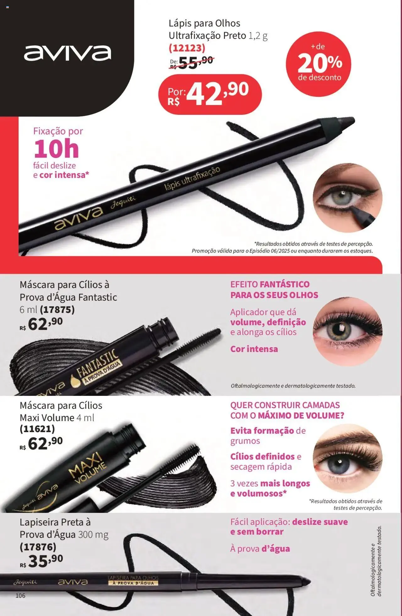 Encarte de Jequiti - Revista 06/2025 21 de abril até 16 de maio 2025 - Pagina 106