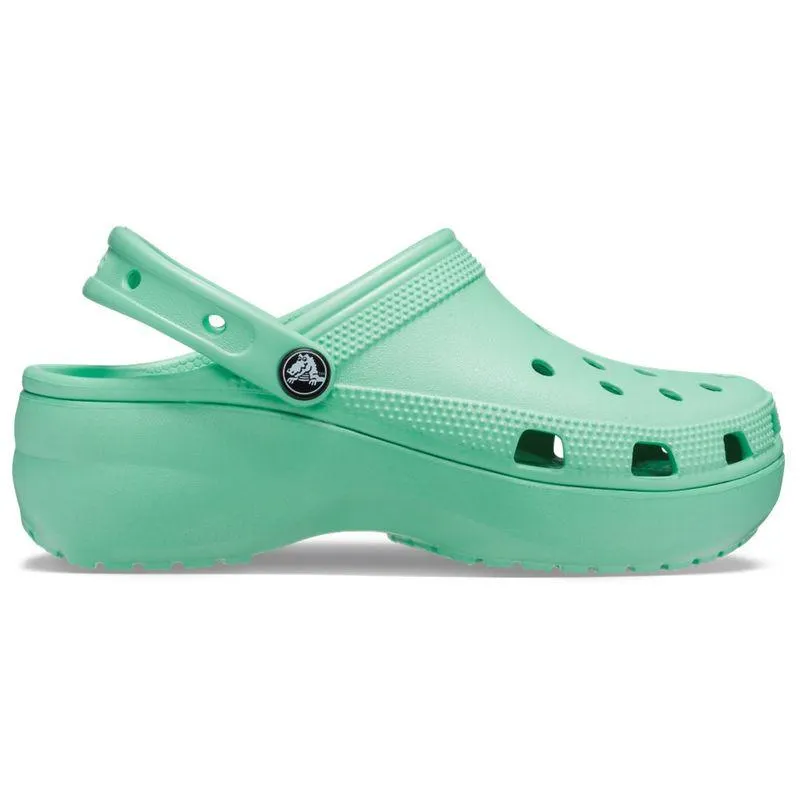 Sandália Crocs Classic Platform Clog JADE STONE