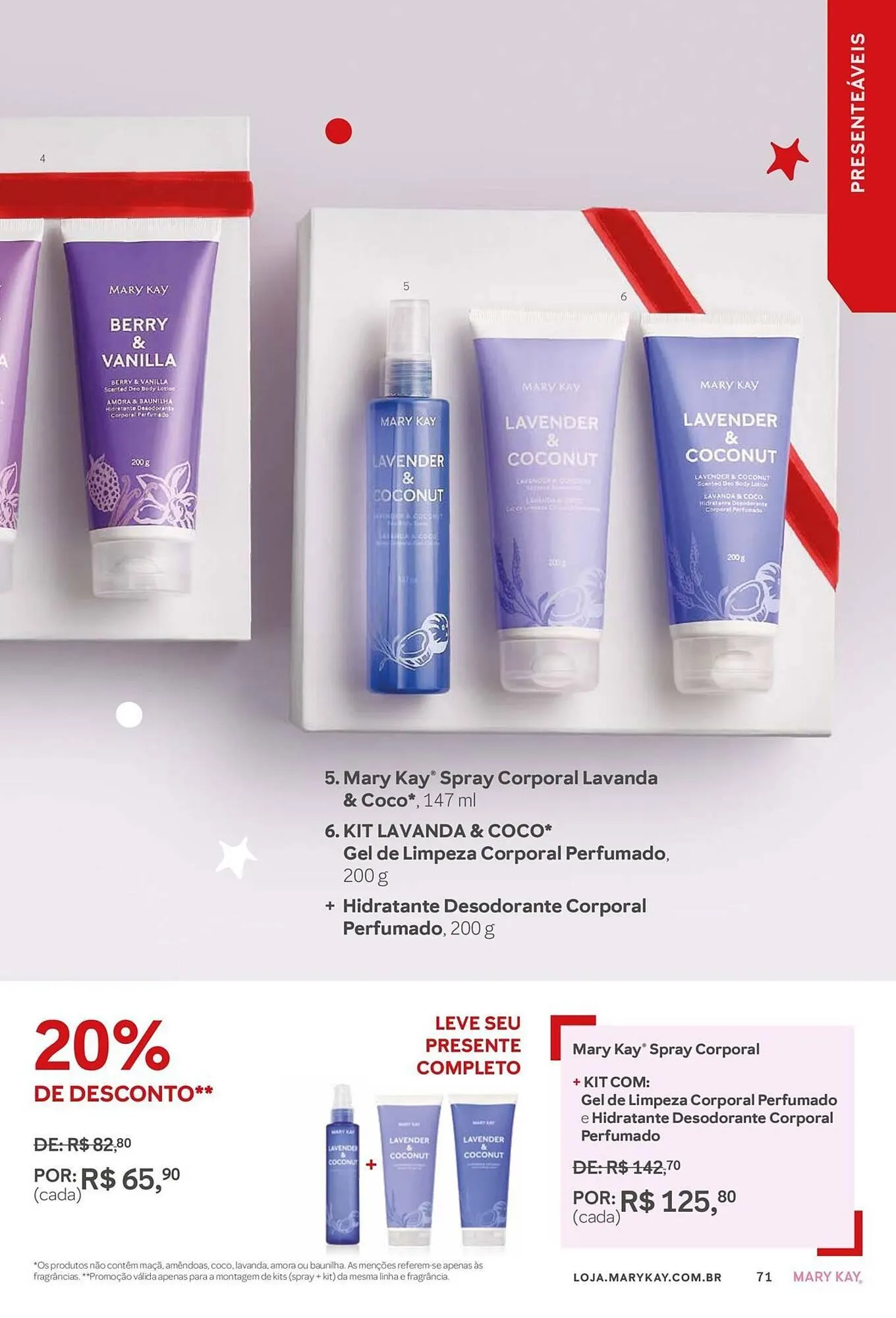 Encarte de Revista Mary Kay 1 de novembro até 31 de dezembro 2025 - Pagina 71