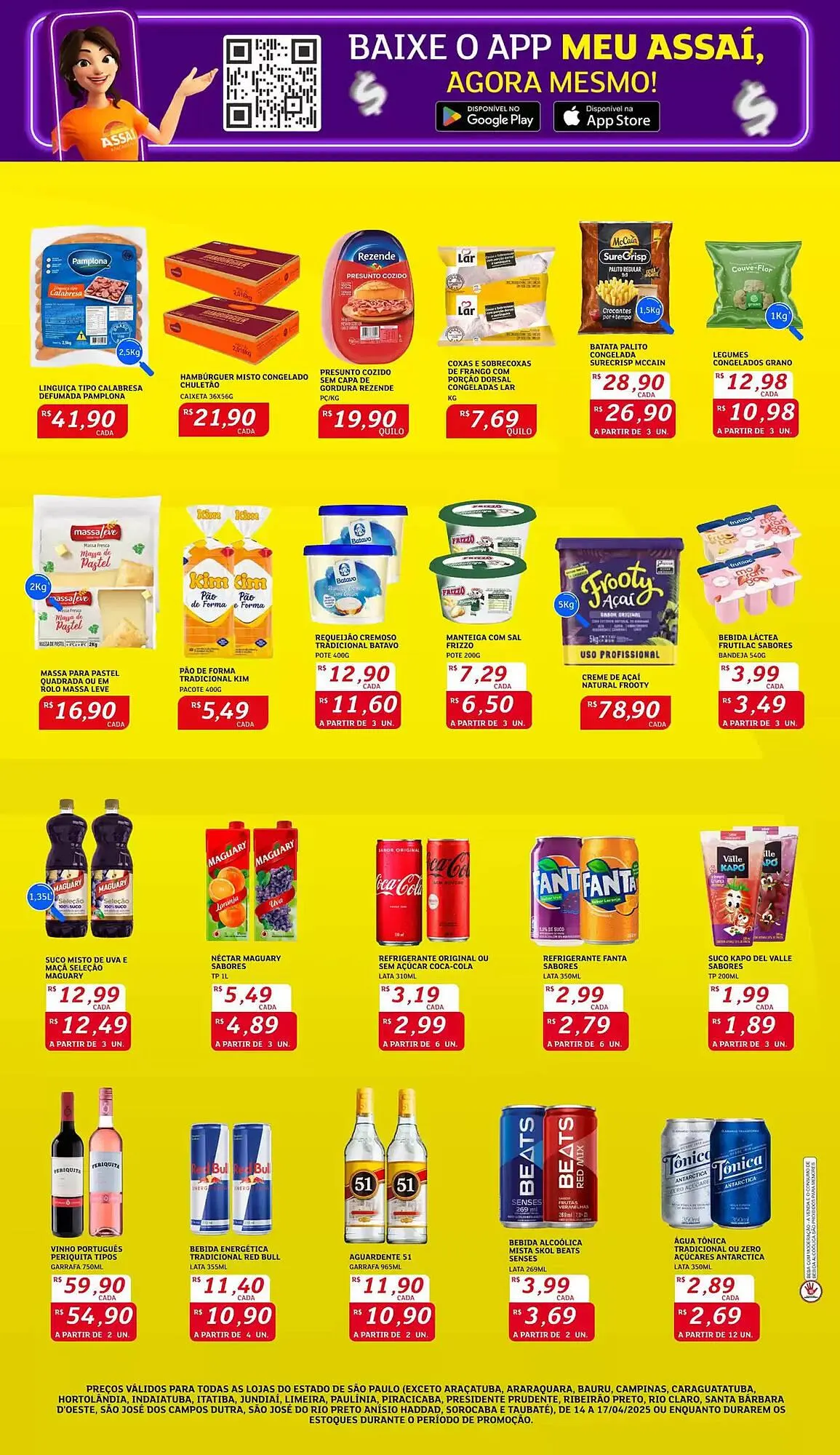 Encarte de Catálogo Assaí Atacadista 14 de abril até 17 de abril 2025 - Pagina 3