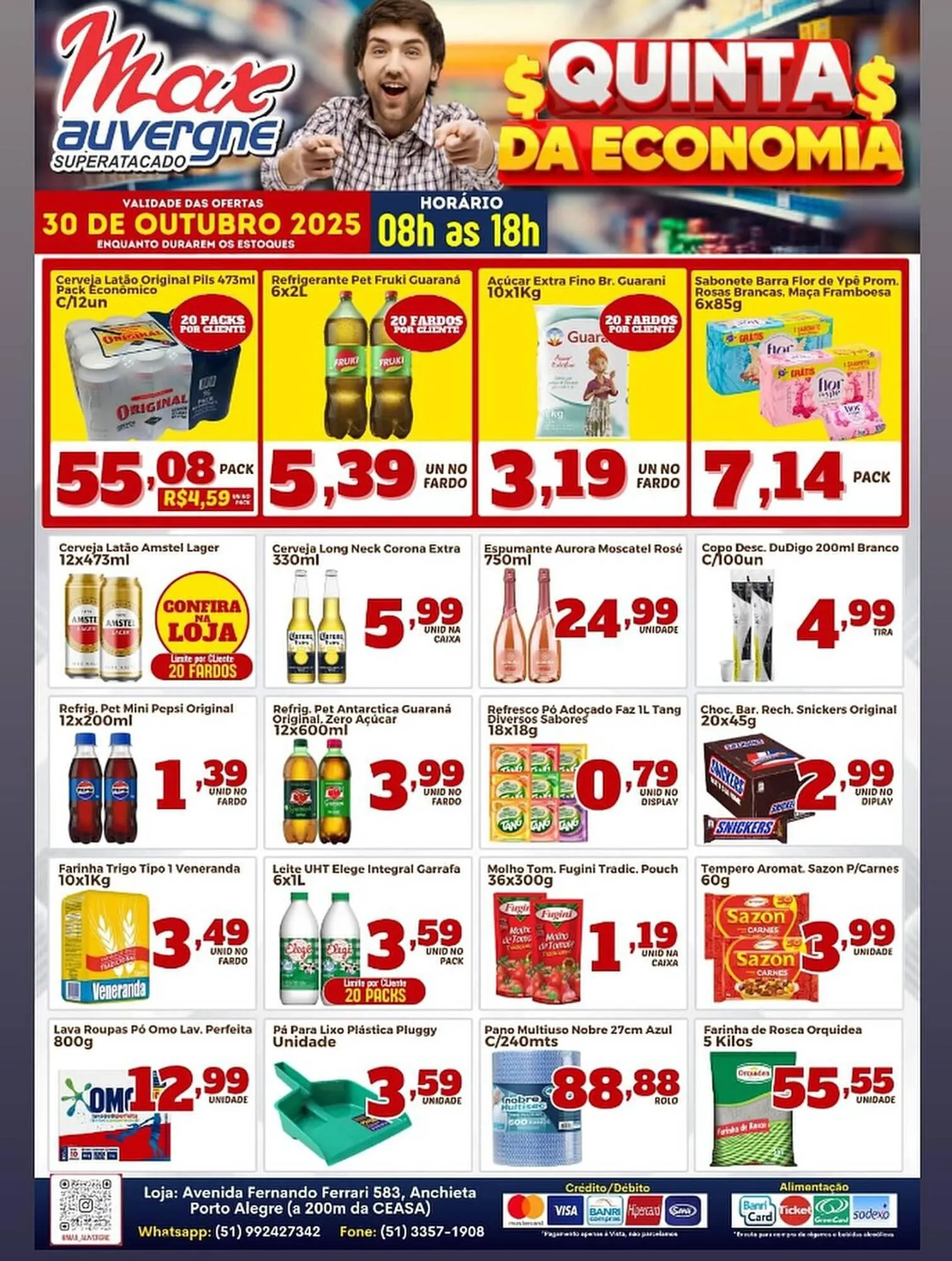 Encarte de Catálogo Max Auvergne Superatacado 30 de outubro até 30 de outubro 2025 - Pagina 2