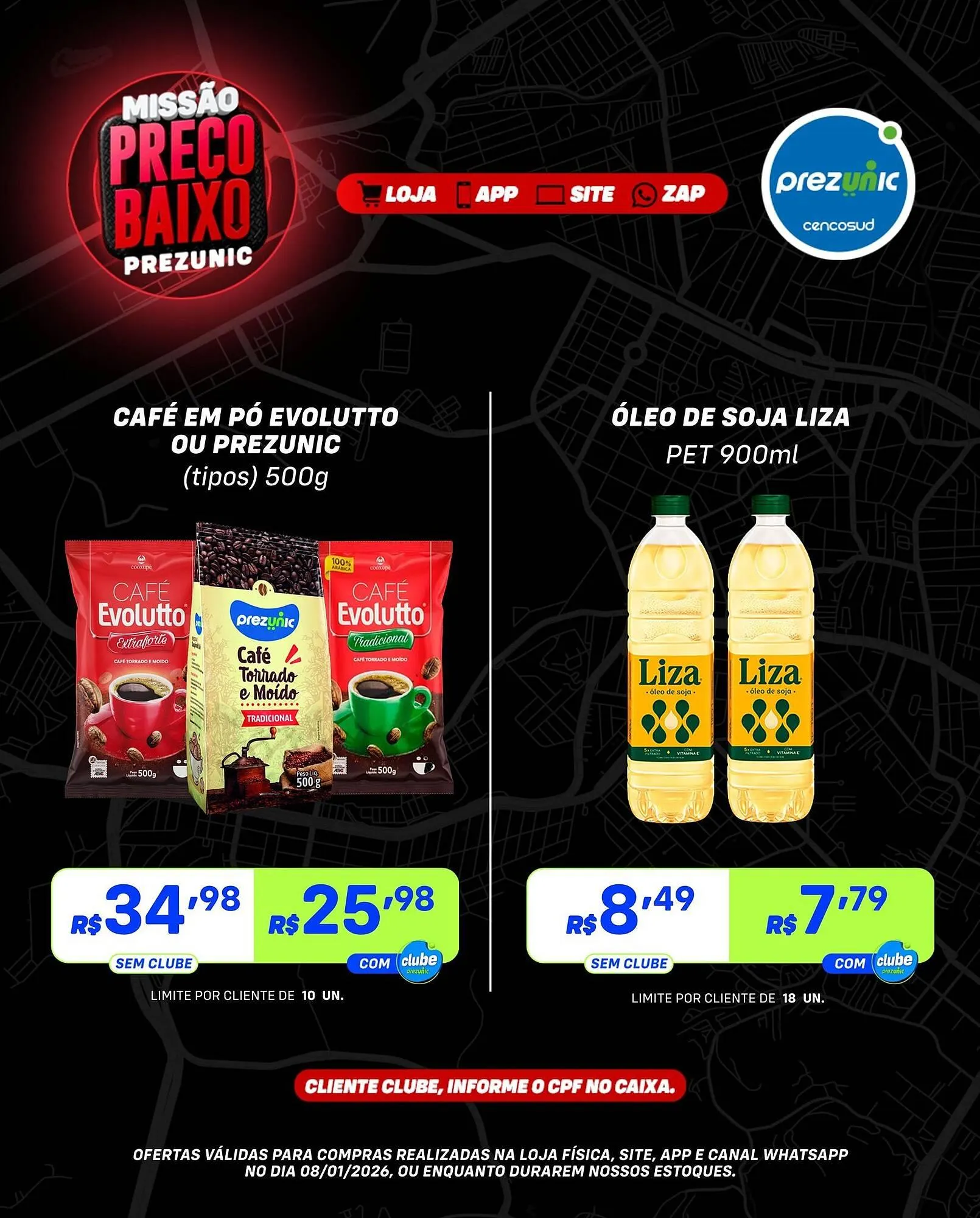 Encarte de Encarte Prezunic 8 de janeiro até 8 de janeiro 2026 - Pagina 4