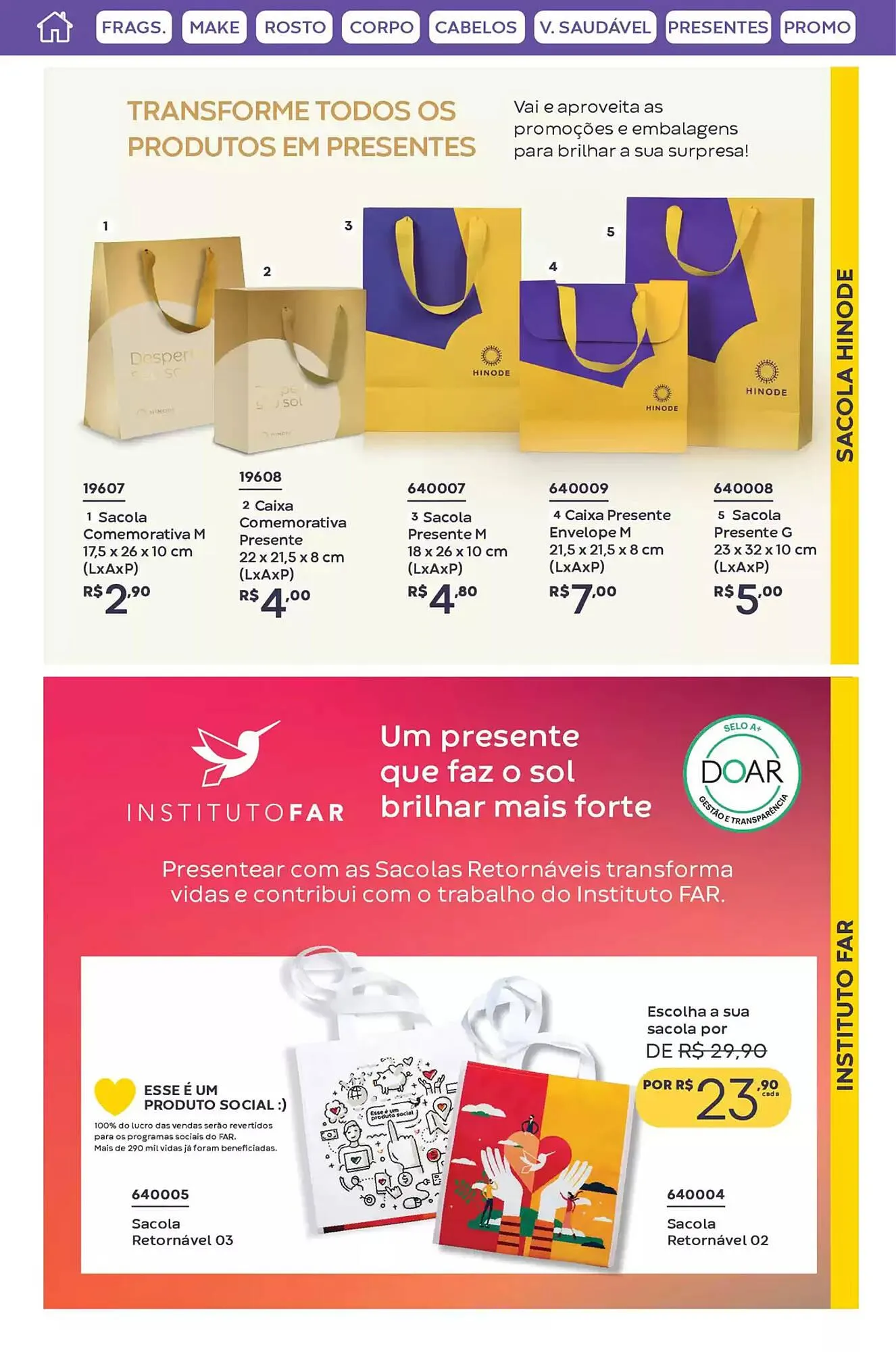 Encarte de Catálogo Hinode 1 de abril até 30 de abril 2025 - Pagina 13