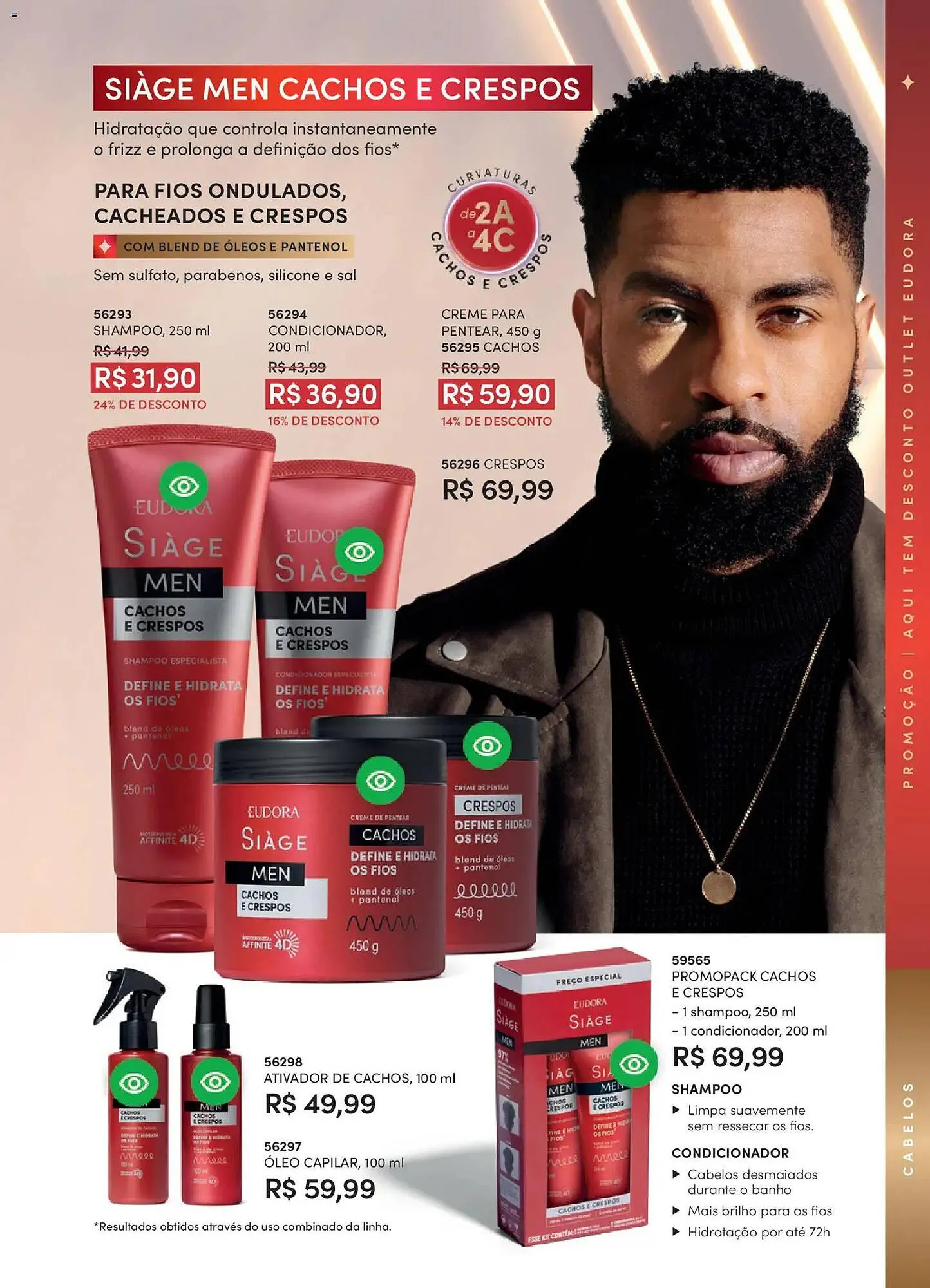 Encarte de Catálogo Eudora 17 de dezembro até 9 de janeiro 2026 - Pagina 56