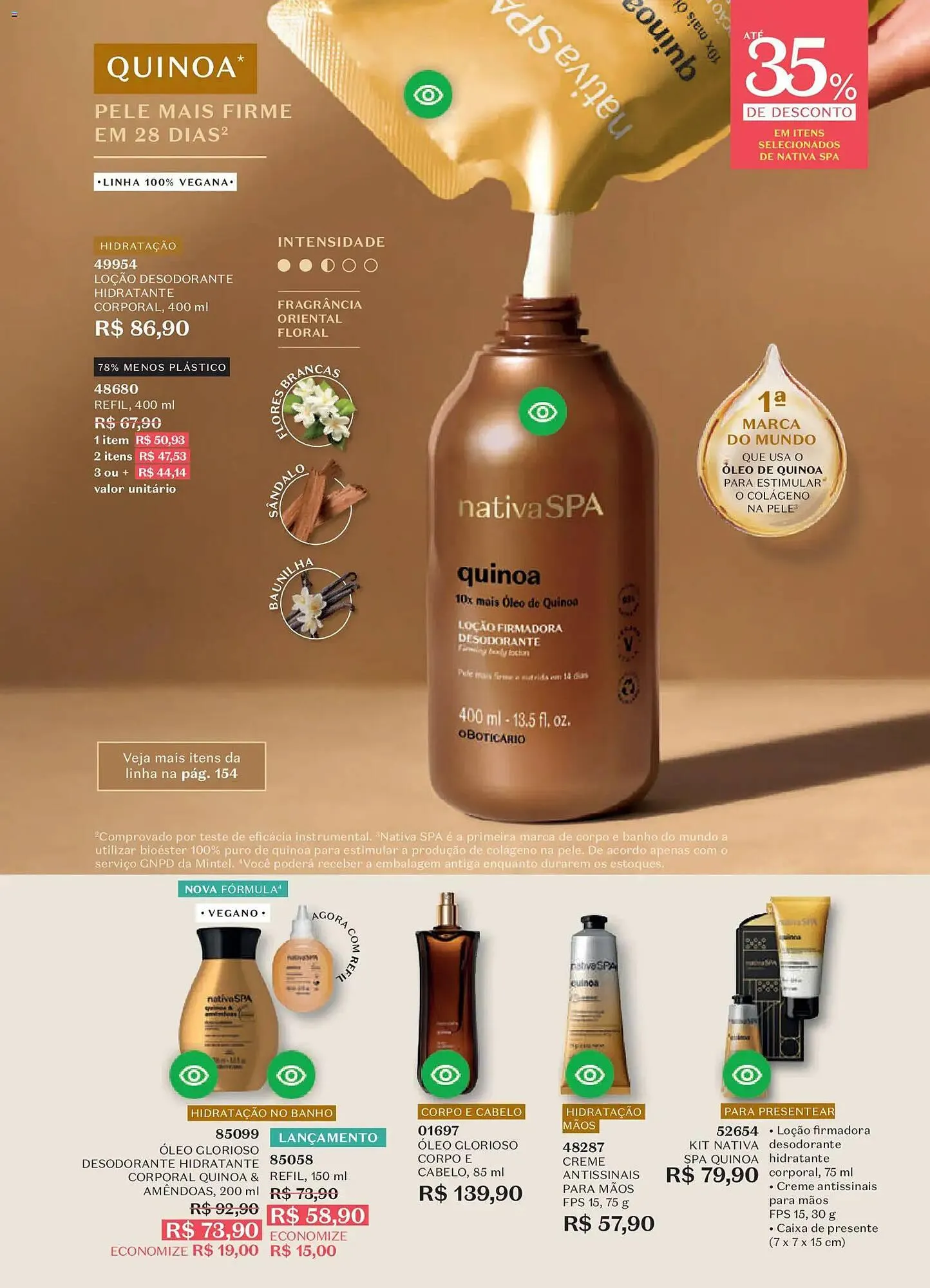 Encarte de Catálogo O Boticário 3 de novembro até 30 de novembro 2025 - Pagina 158