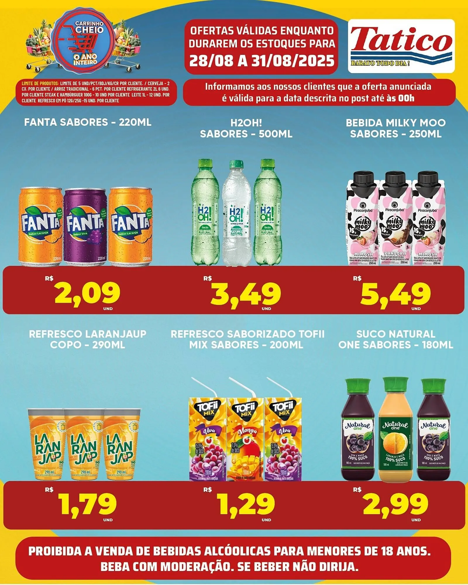 Encarte de Catálogo Tatico 28 de agosto até 31 de agosto 2025 - Pagina 4