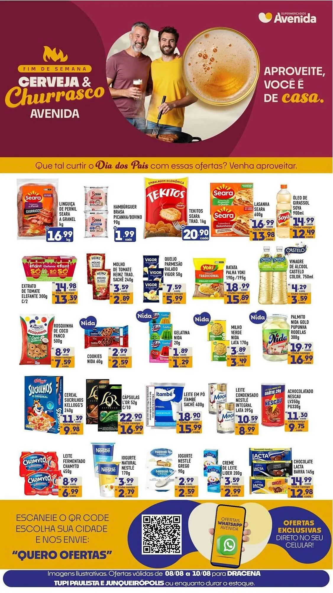 Encarte de Catálogo Supermercados Avenida 8 de agosto até 10 de agosto 2025 - Pagina 7