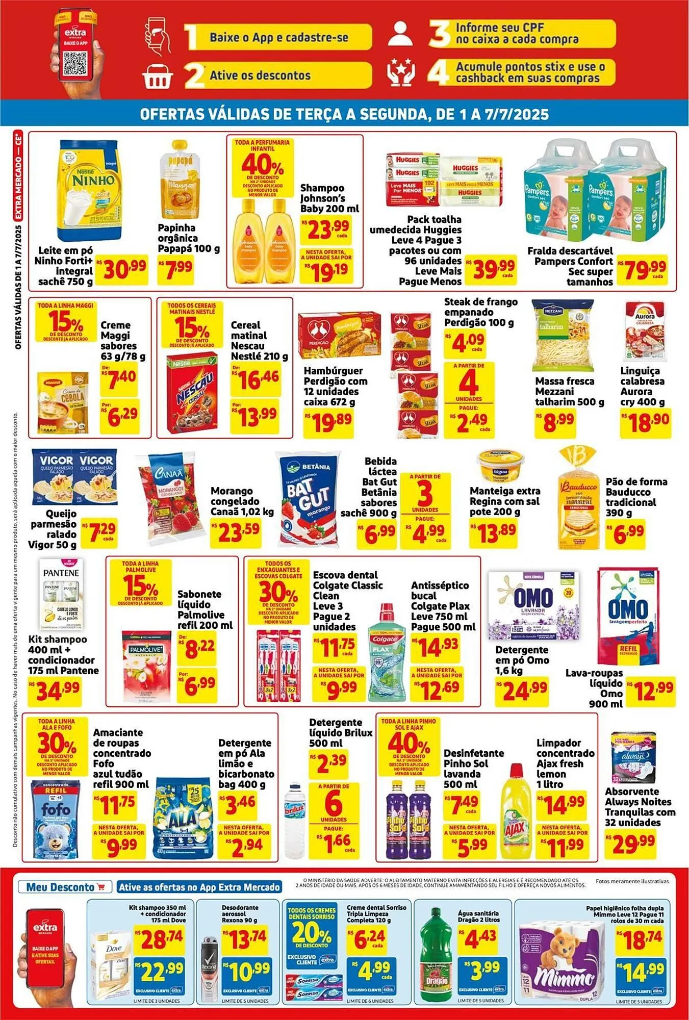 Encarte de Catálogo Extra 1 de julho até 7 de julho 2025 - Pagina 2