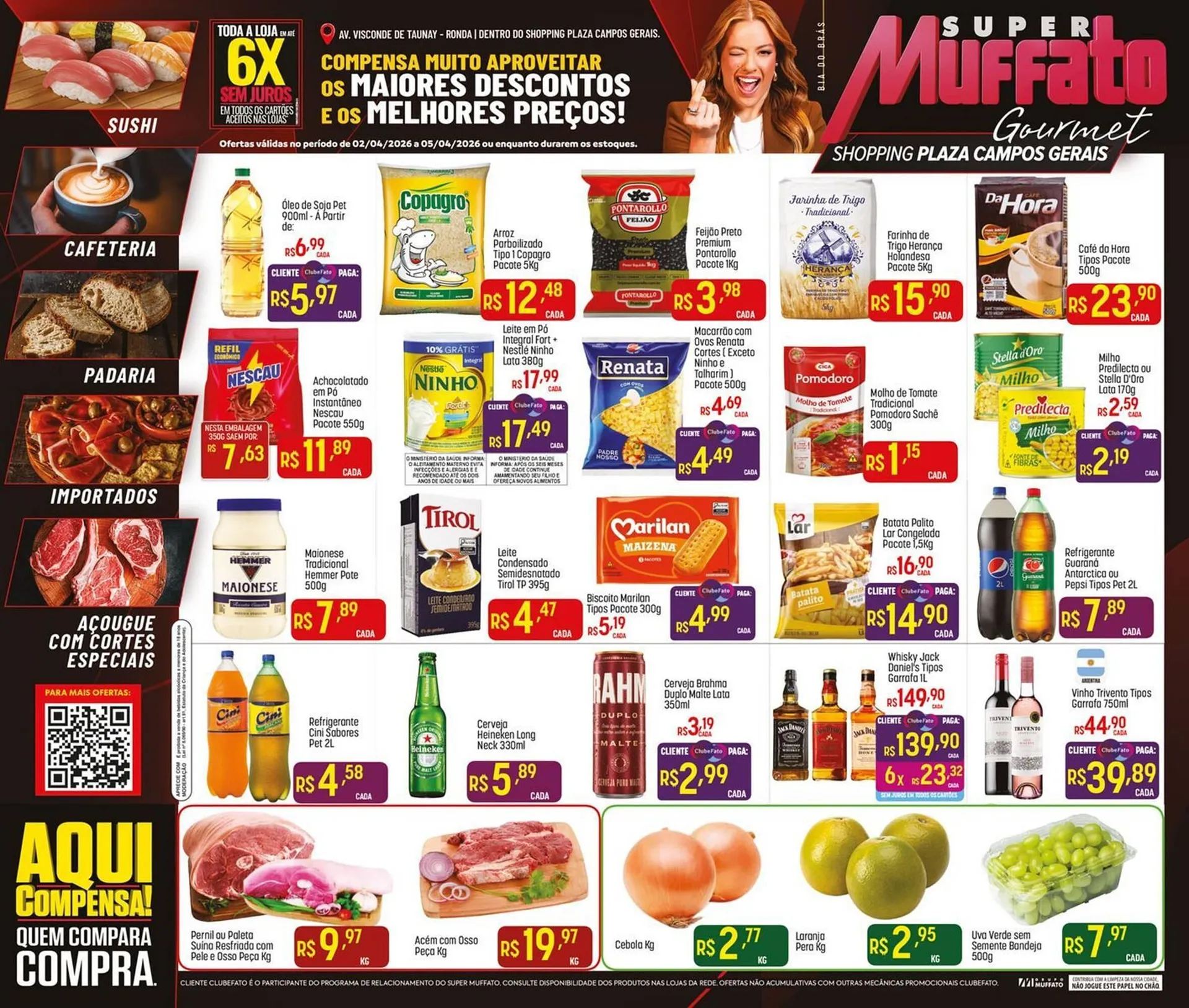 Encarte de Encarte Muffato 2 de abril até 5 de abril 2026 - Pagina 1