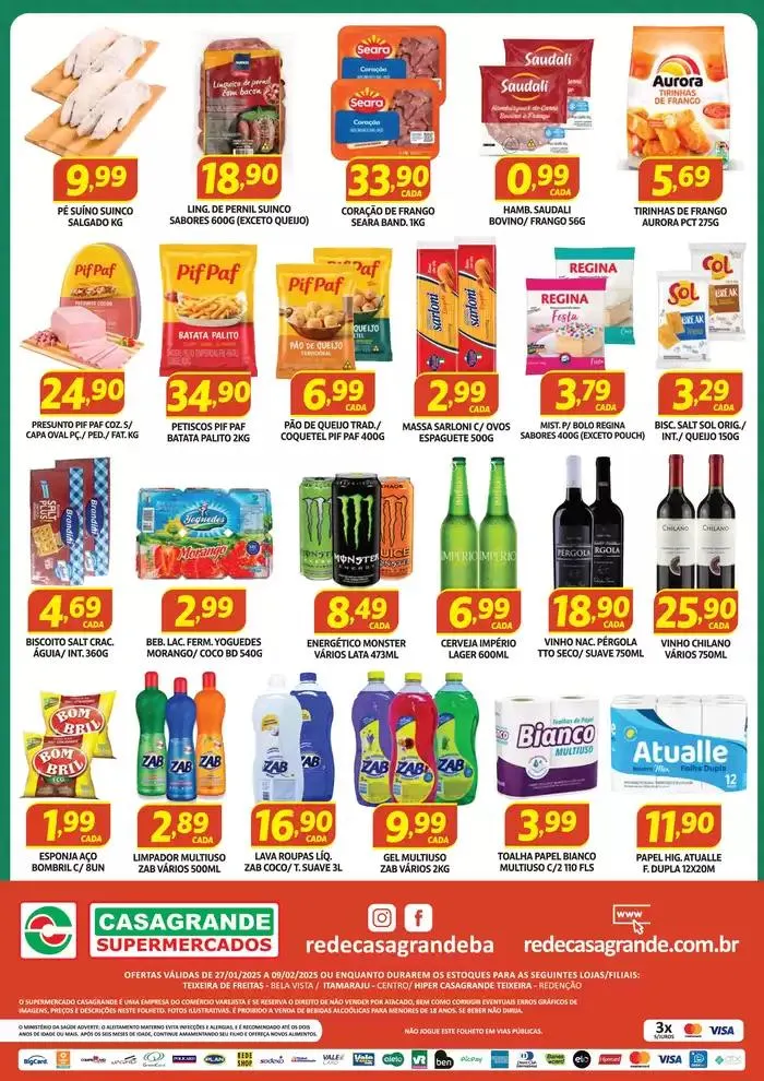 Encarte de Ofertas Bahia 28 de janeiro até 9 de fevereiro 2025 - Pagina 2