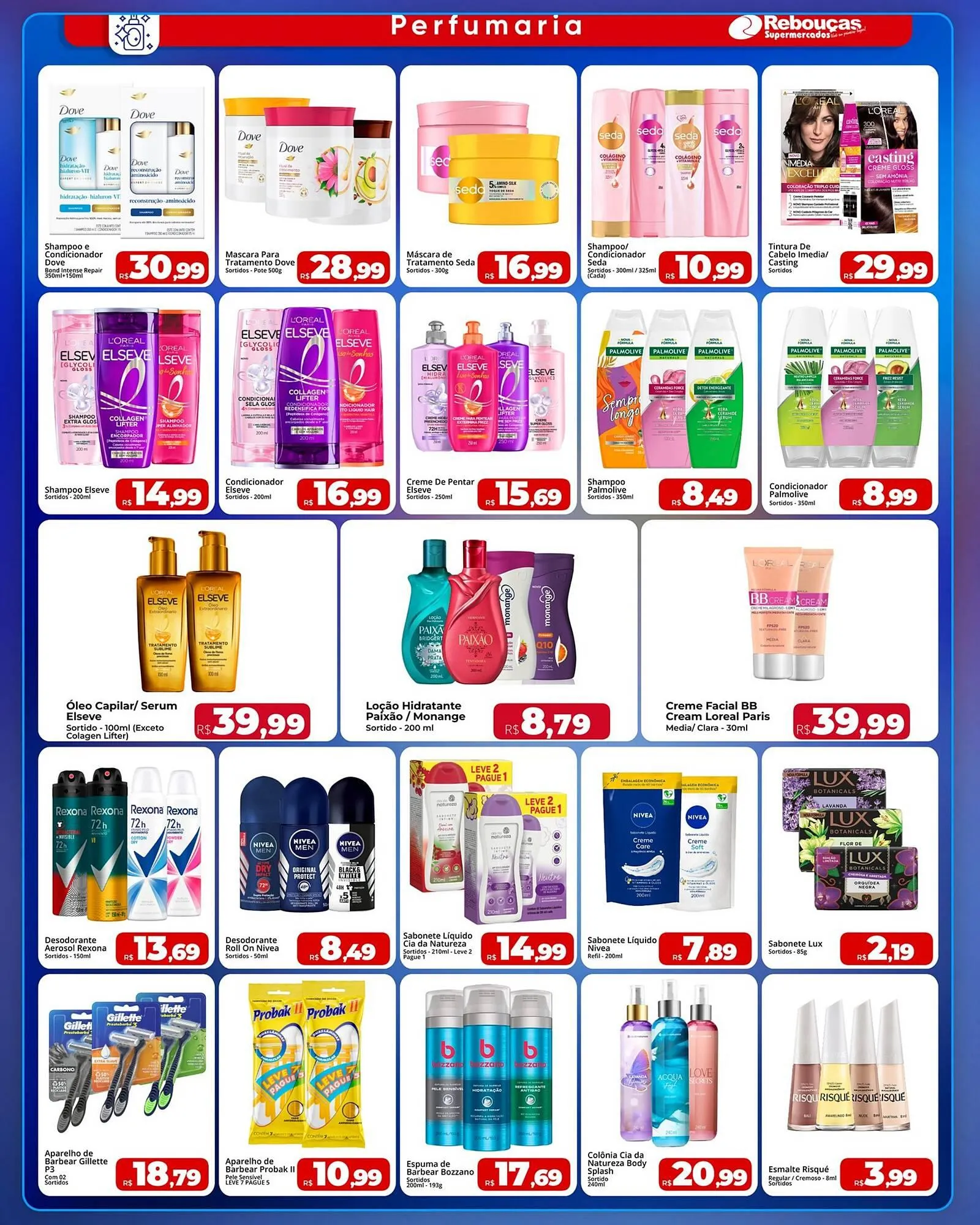 Encarte de Catálogo Rebouças Supermercados 30 de março até 15 de abril 2026 - Pagina 6