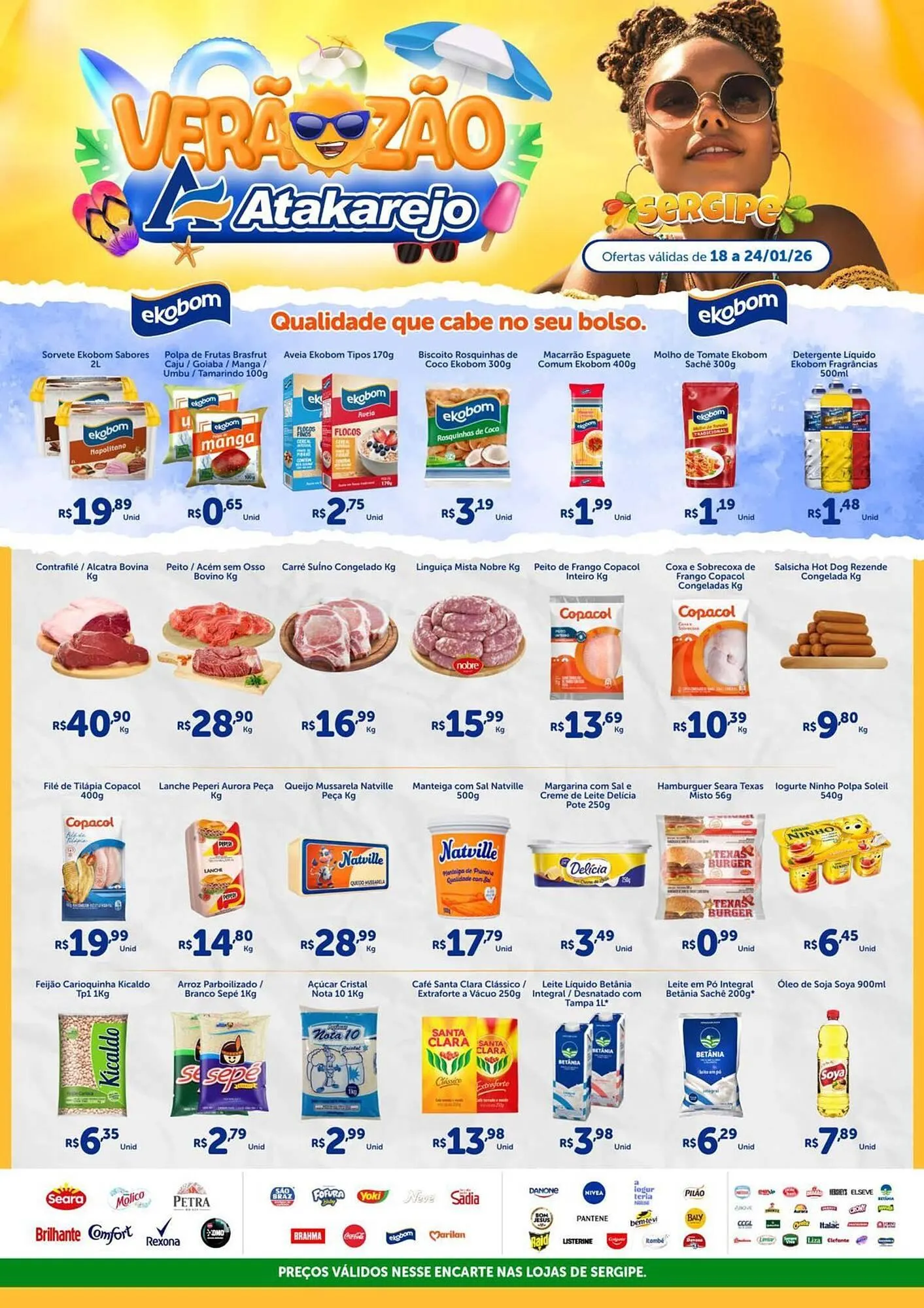 Encarte de Encarte Atakarejo 18 de janeiro até 24 de janeiro 2026 - Pagina 1