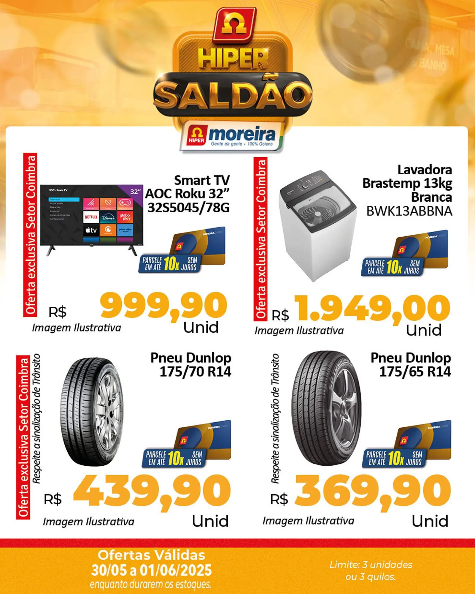 Encarte de Catálogo Hiper Moreira 30 de maio até 1 de junho 2025 - Pagina 3