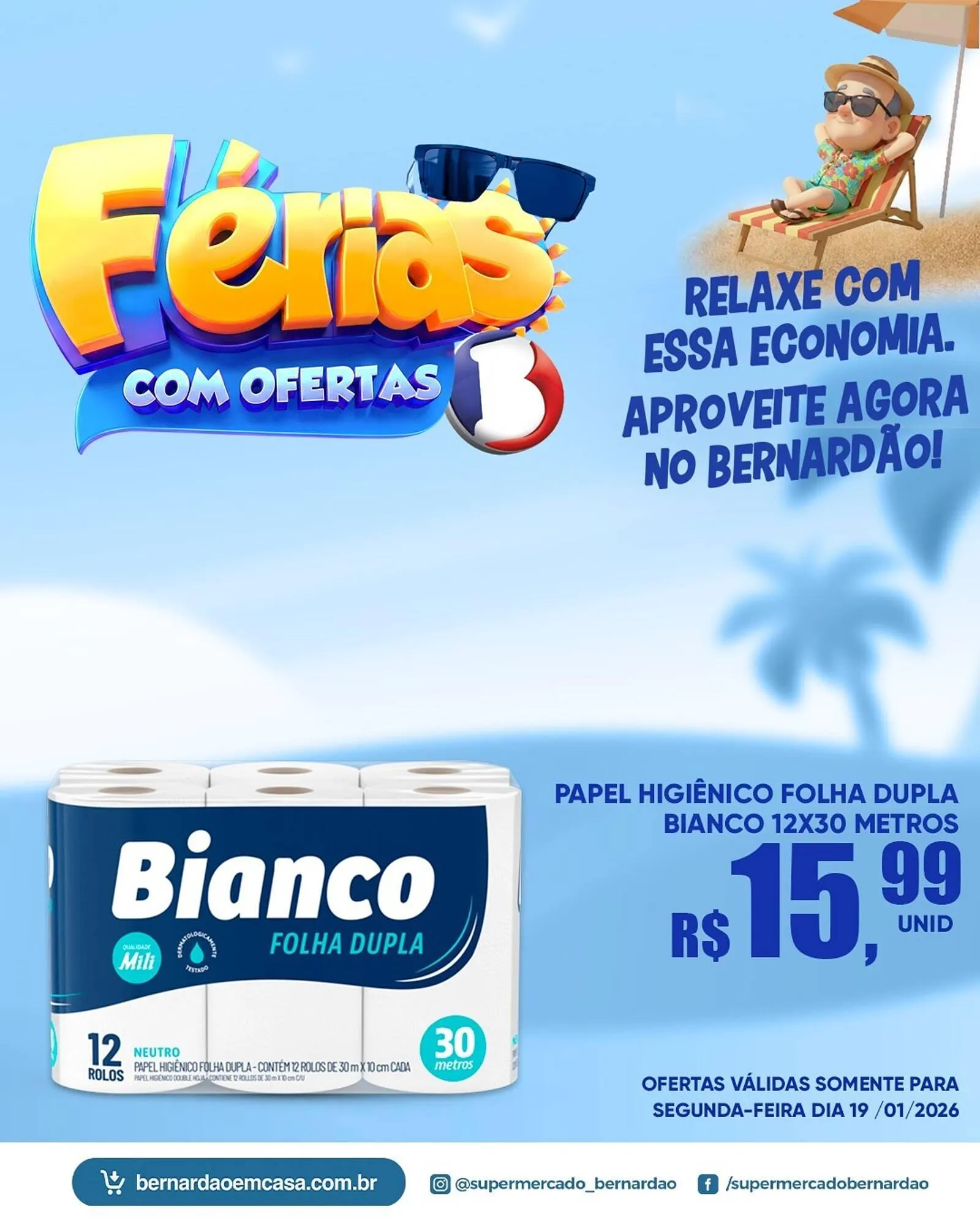 Encarte de Catálogo Supermercado Bernardão 19 de janeiro até 19 de janeiro 2026 - Pagina 4