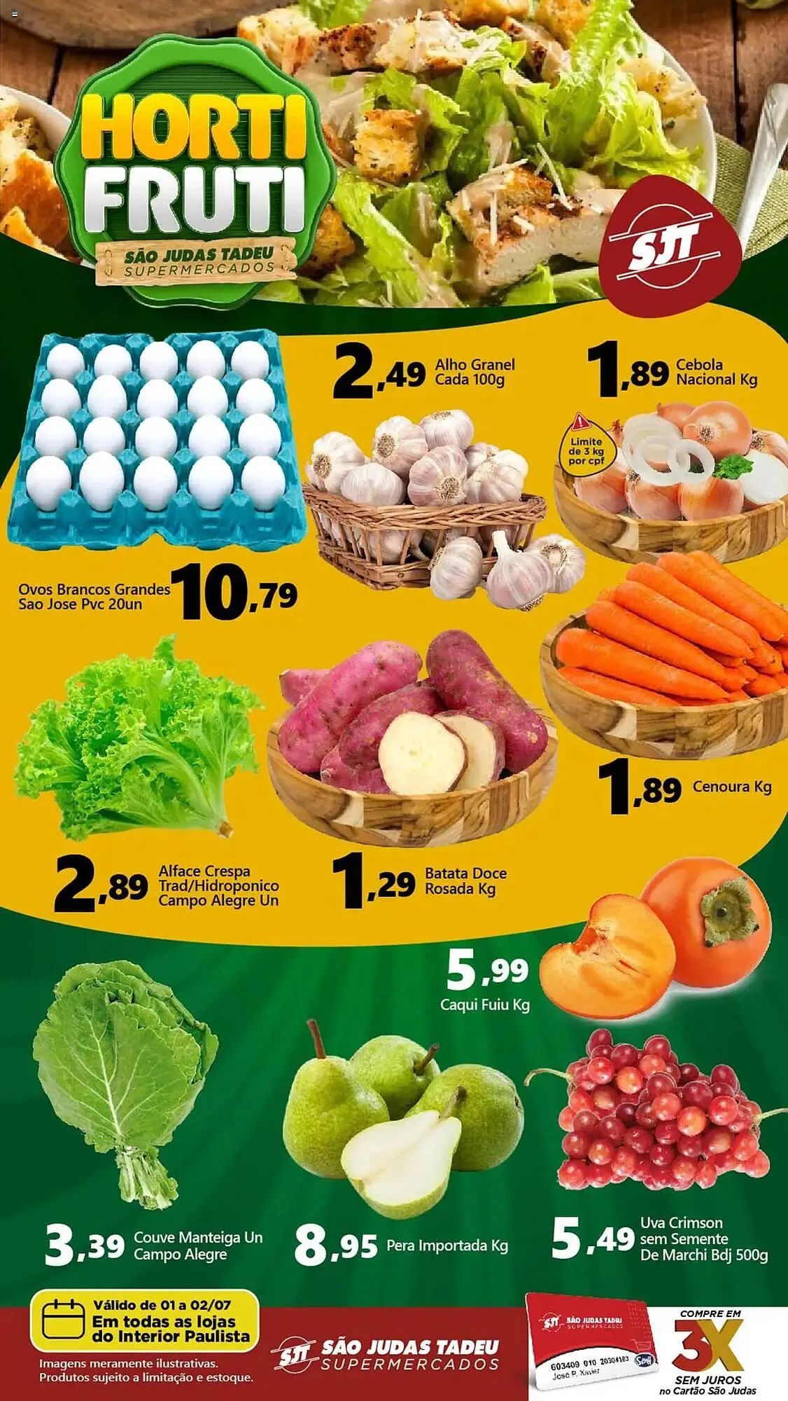 Encarte de Catálogo São Judas Tadeu 1 de julho até 2 de julho 2025 - Pagina 1