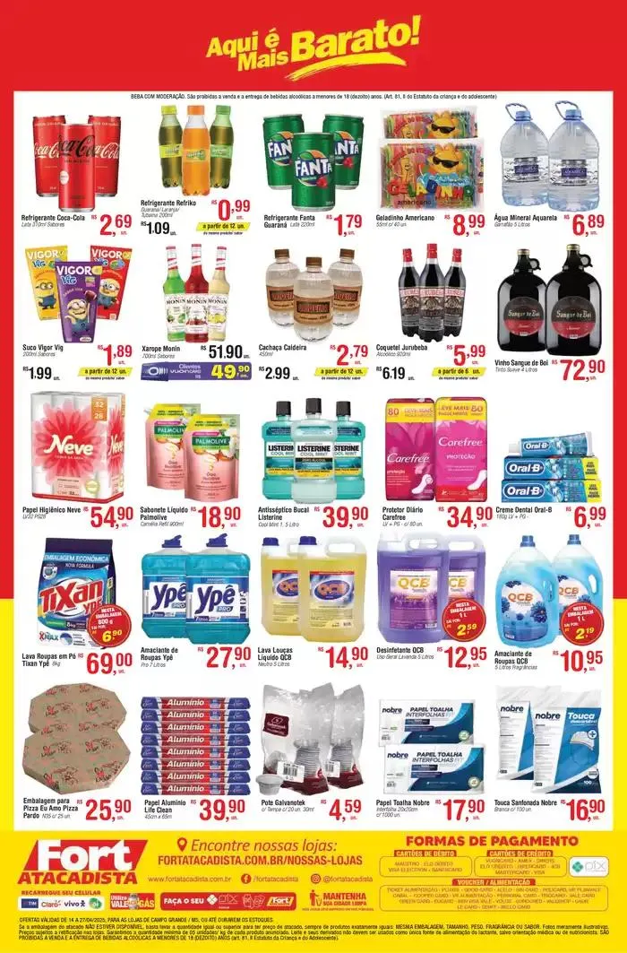 Encarte de Ofertas especiais para você 14 de abril até 27 de abril 2025 - Pagina 4