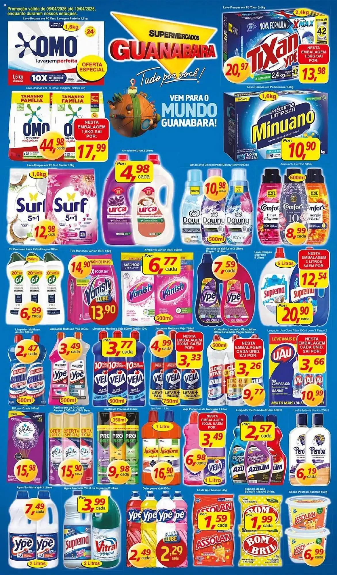 Encarte de Encarte Supermercados Guanabara 8 de abril até 11 de abril 2026 - Pagina 11