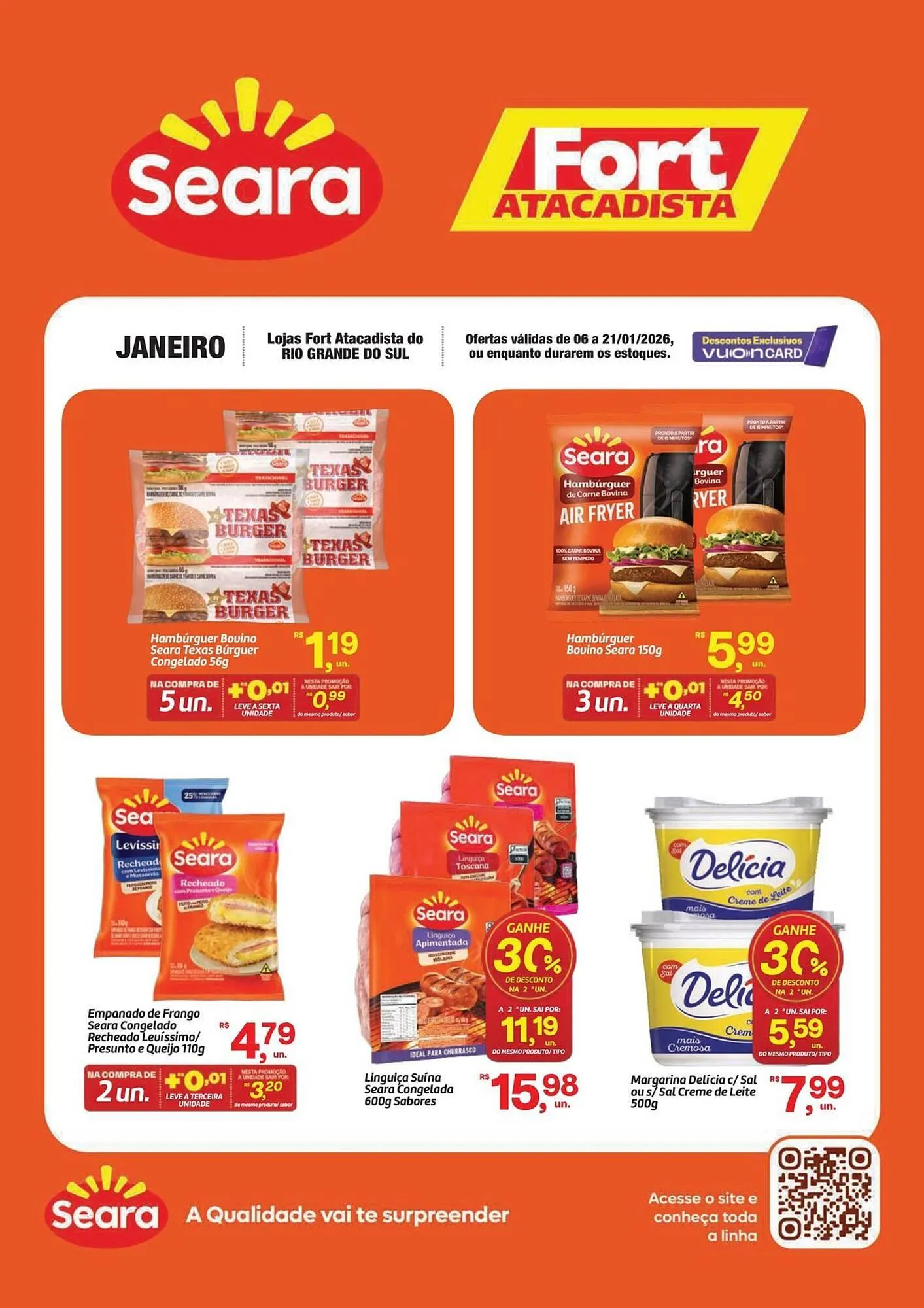 Encarte de Tabloide Fort Atacadista 6 de janeiro até 21 de janeiro 2026 - Pagina 1