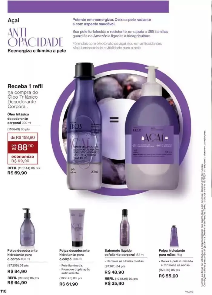 Encarte de Revista Natura Ciclo 18 11 de novembro até 31 de dezembro 2024 - Pagina 11