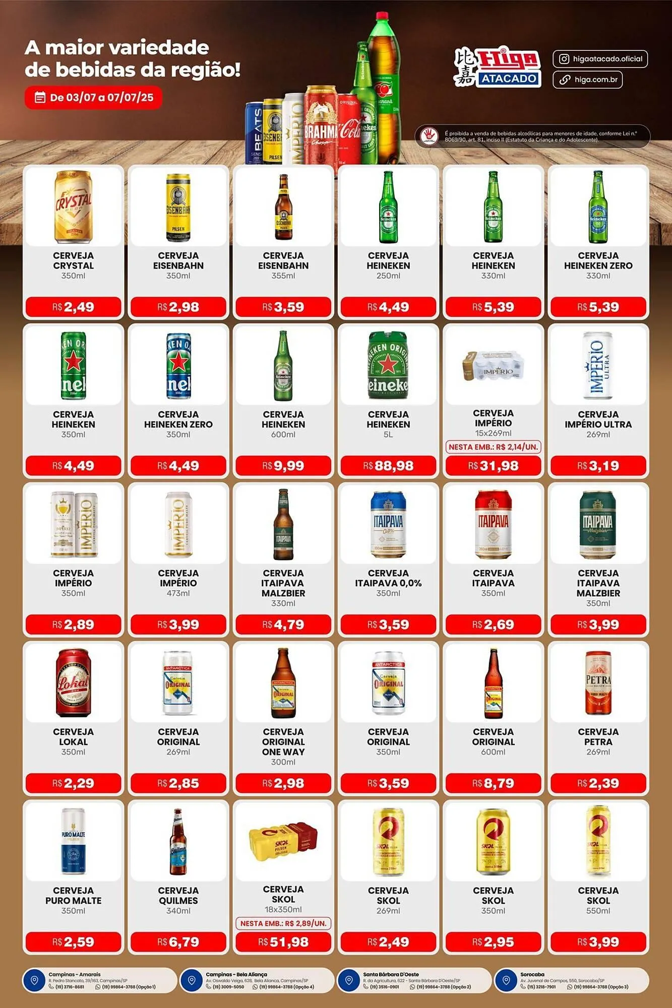 Encarte de Catálogo Higa Atacado 3 de julho até 25 de julho 2025 - Pagina 2