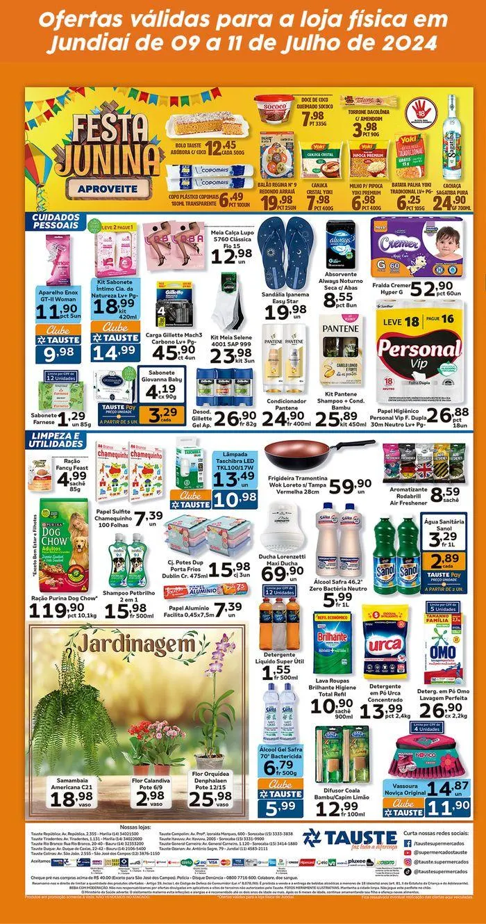 Encarte de Ofertas Tauste Jundiaí 9 de julho até 11 de julho 2024 - Pagina 5