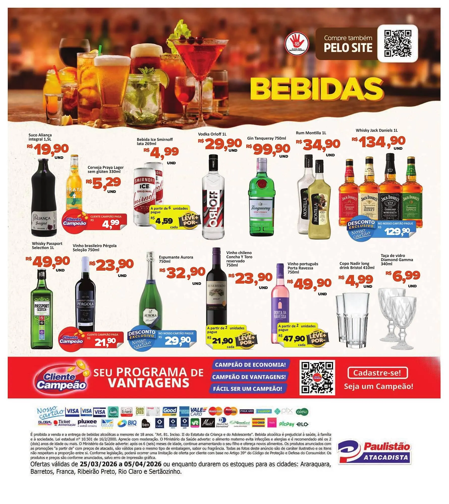 Encarte de Catálogo Paulistão Supermercados 25 de março até 5 de abril 2026 - Pagina 4