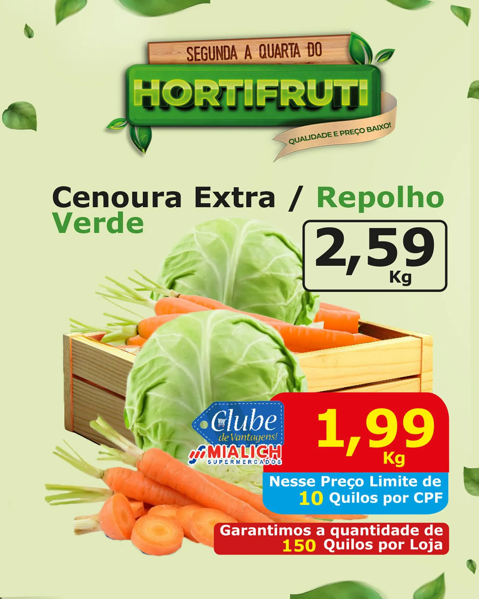 Encarte de Catálogo Mialich Supermercados 19 de janeiro até 21 de janeiro 2026 - Pagina 2