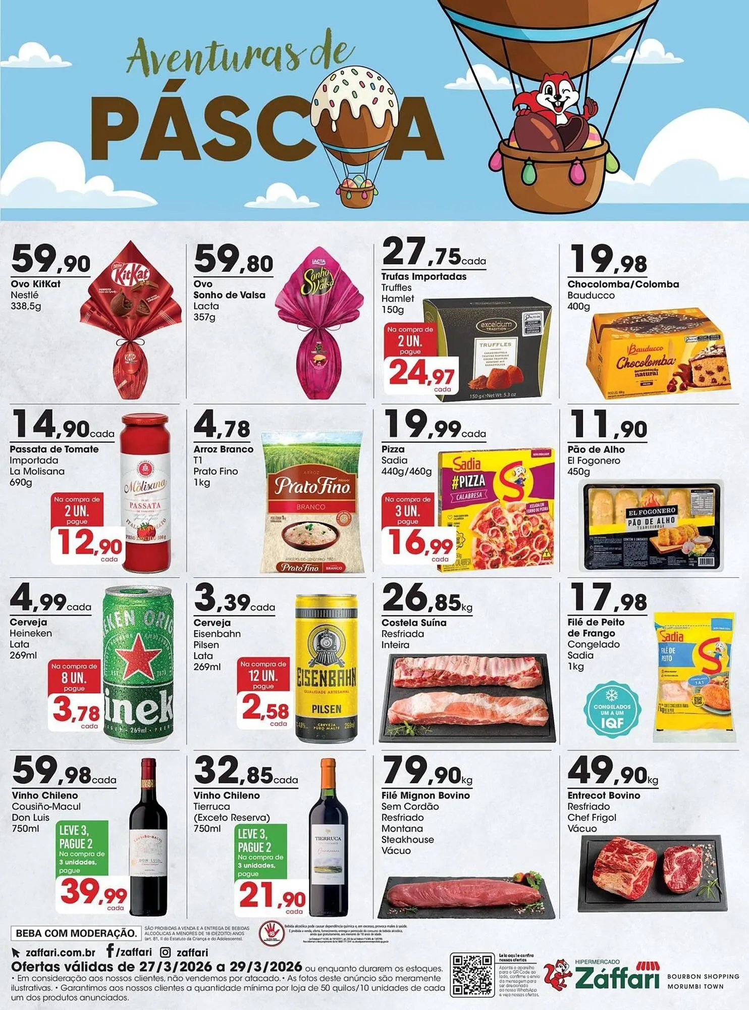 Encarte de Encarte Zaffari 27 de março até 29 de março 2026 - Pagina 1