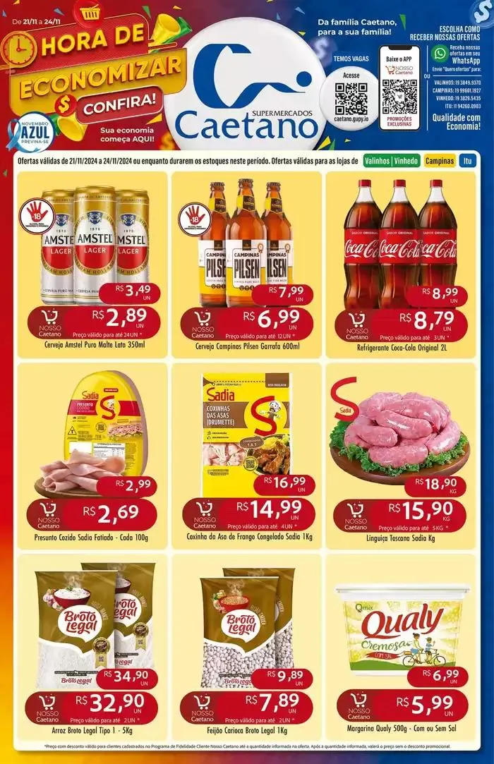 Encarte de Ofertas Supermercados Caetano 21 de novembro até 24 de novembro 2024 - Pagina 2