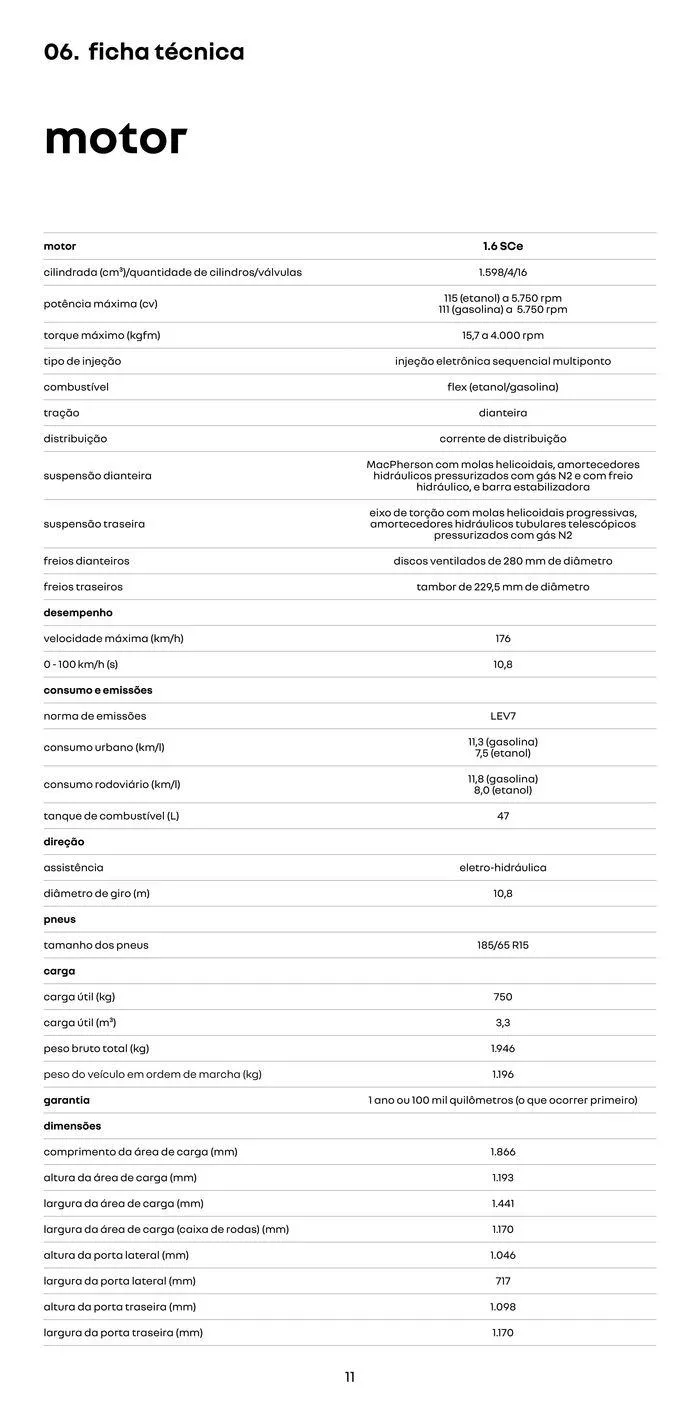 Encarte de Renault Kangoo 17 de julho até 17 de julho 2025 - Pagina 11