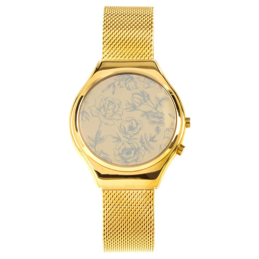 Relógio Digital Feminino Chilli Beans Dourado - RE.MT.0645.2121 M