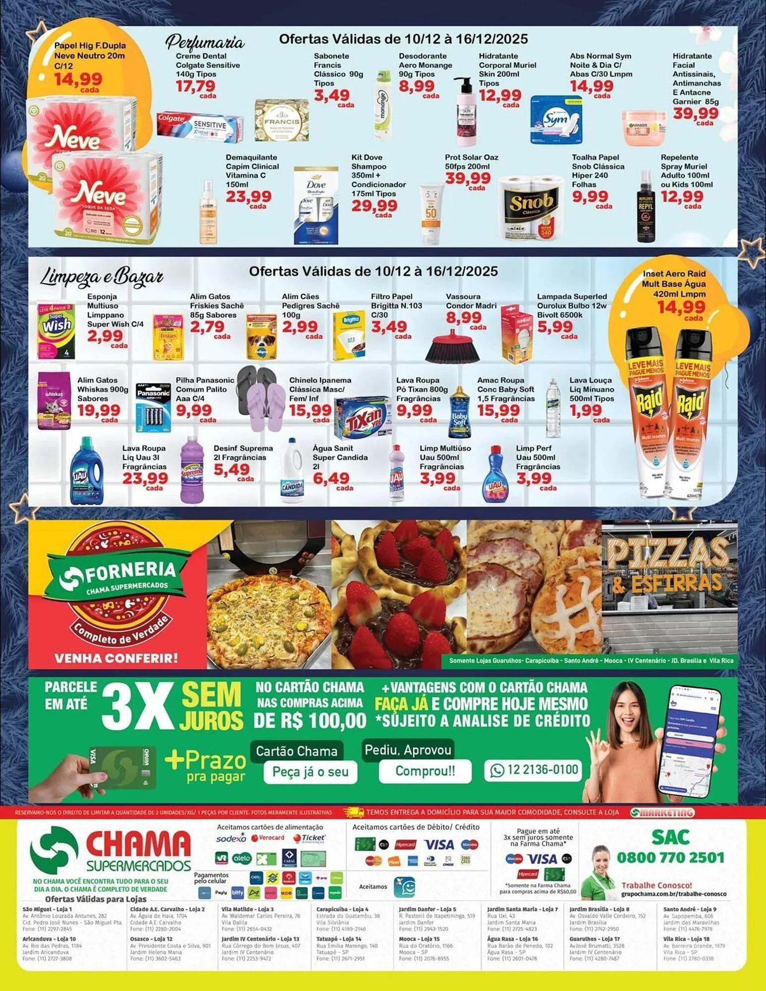 Encarte de Catálogo Chama Supermercados 10 de dezembro até 16 de dezembro 2025 - Pagina 4