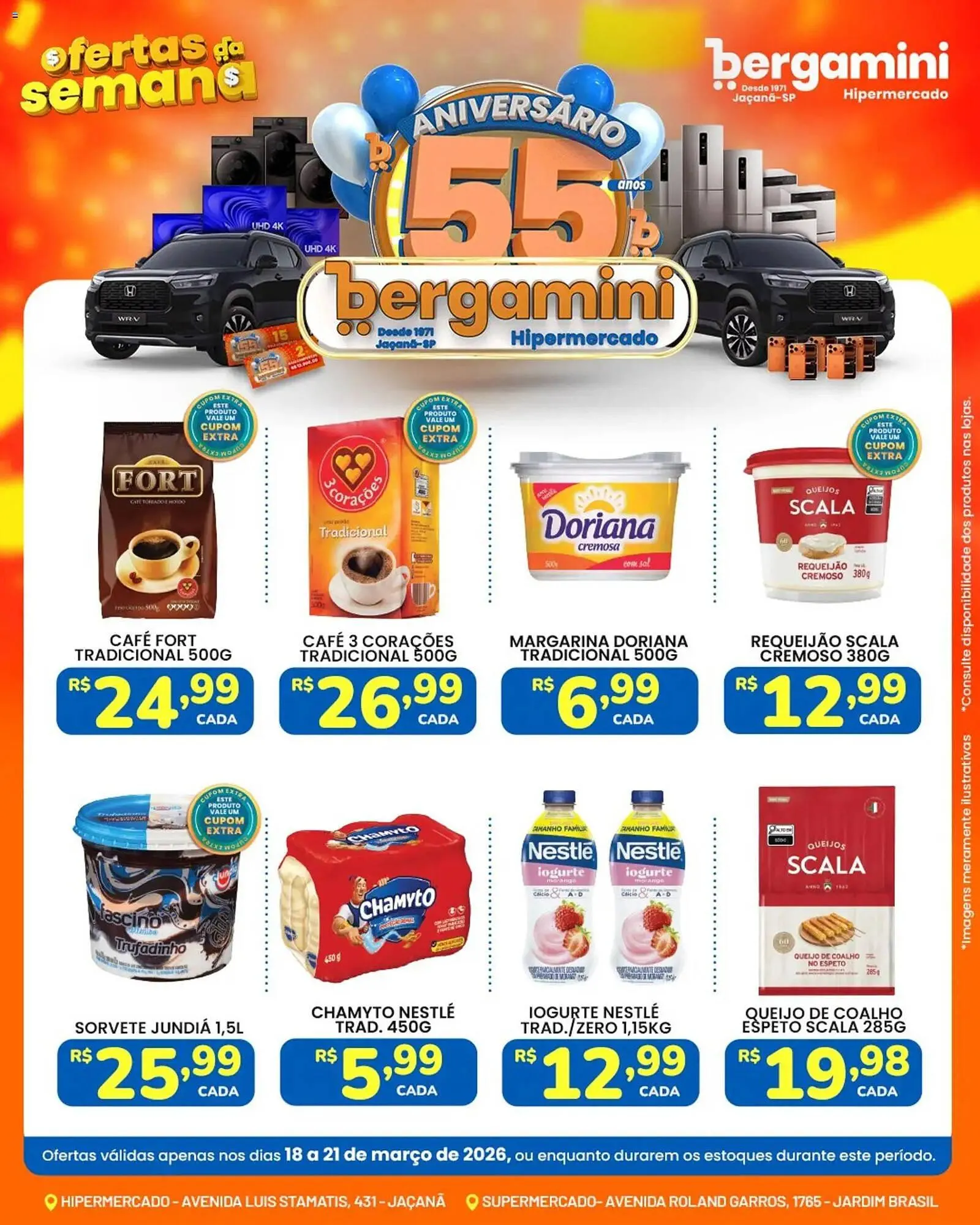 Encarte de Catálogo Supermercado Bergamini 18 de março até 21 de março 2026 - Pagina 2
