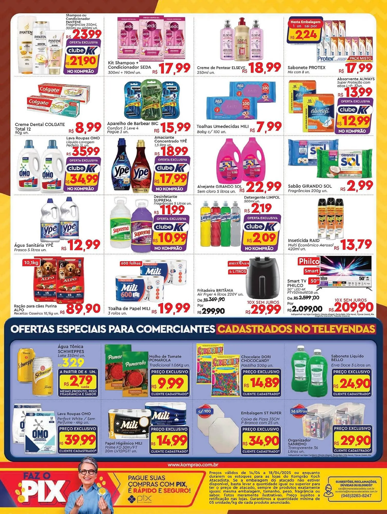 Encarte de Catálogo Supermercados Koch 14 de abril até 18 de abril 2025 - Pagina 4