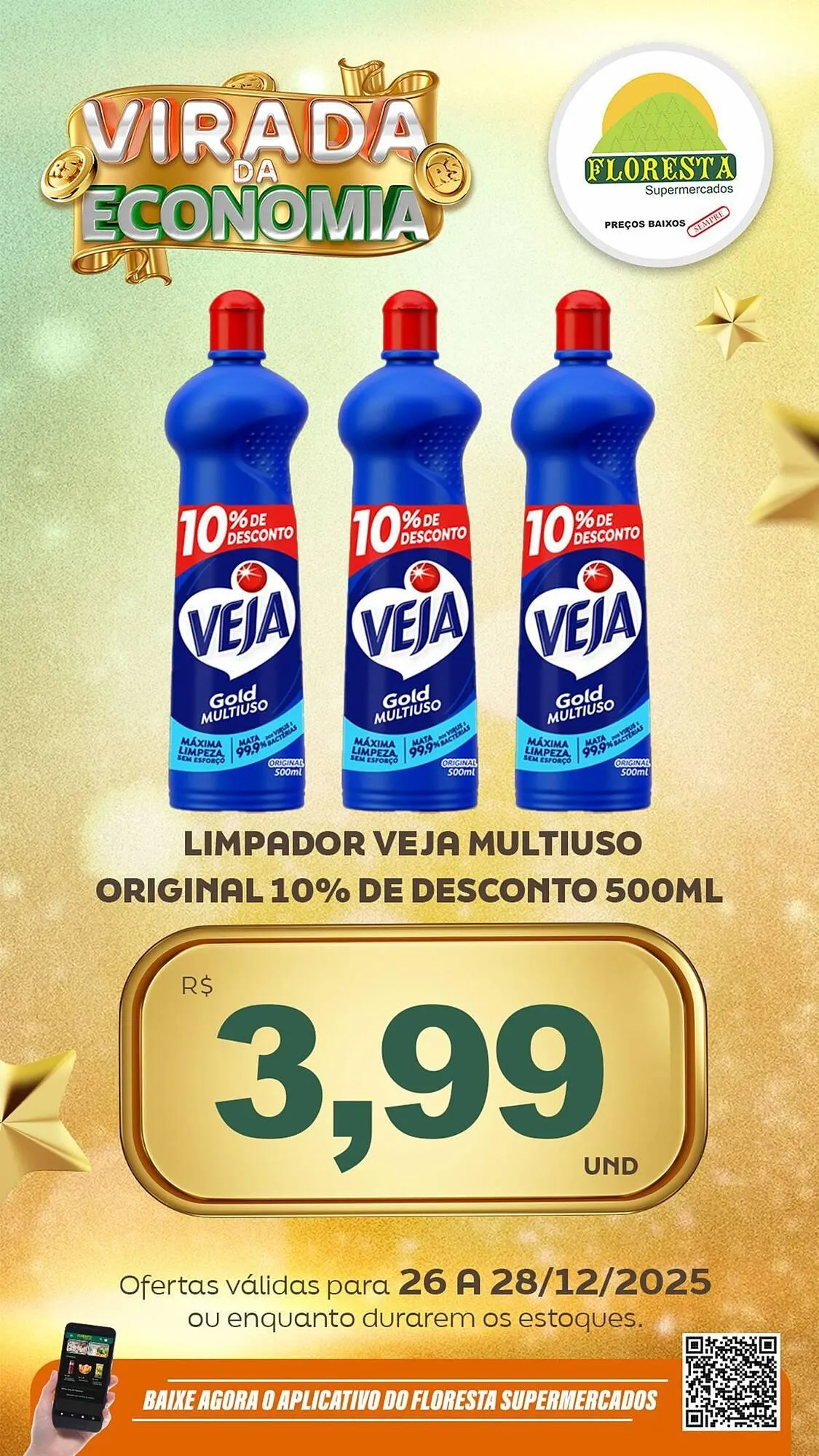 Encarte de Catálogo Floresta Supermercados 26 de dezembro até 28 de dezembro 2025 - Pagina 47