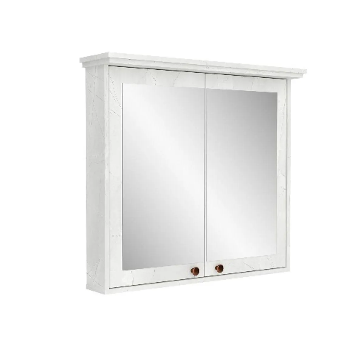 Espelheira de Banheiro de Banjeiro Valencia 80cm Cristal Móveis Bosi